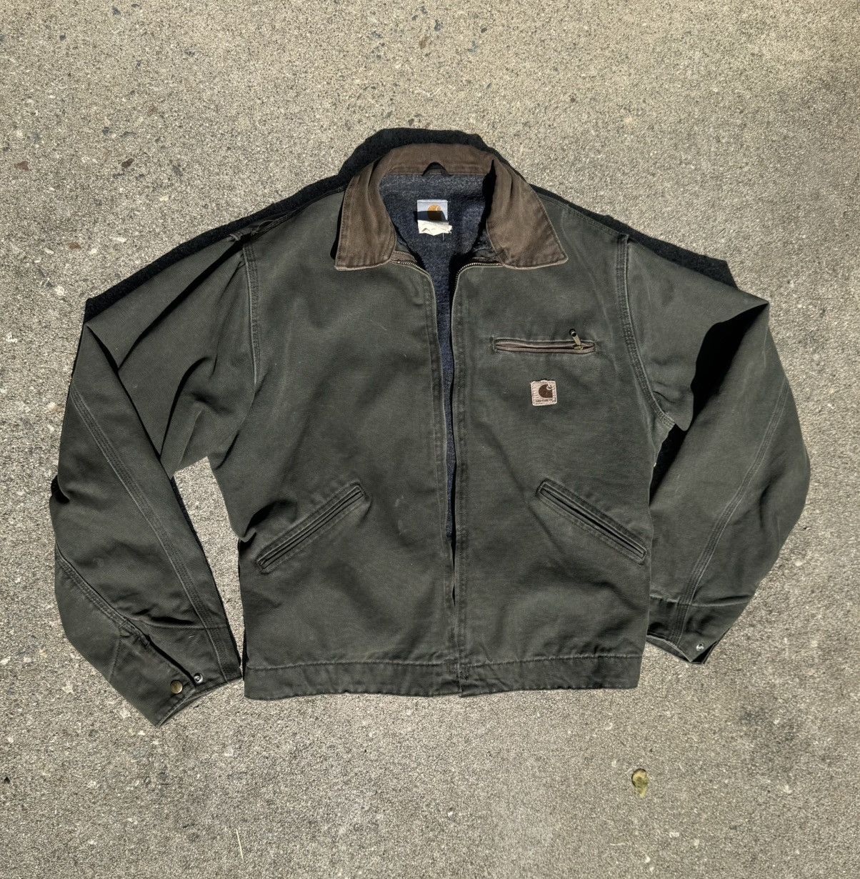 Carhartt Vintage j97mos green Carhartt Detroit Jacket Size US M / EU 48-50 / 2 - 6 Thumbnail