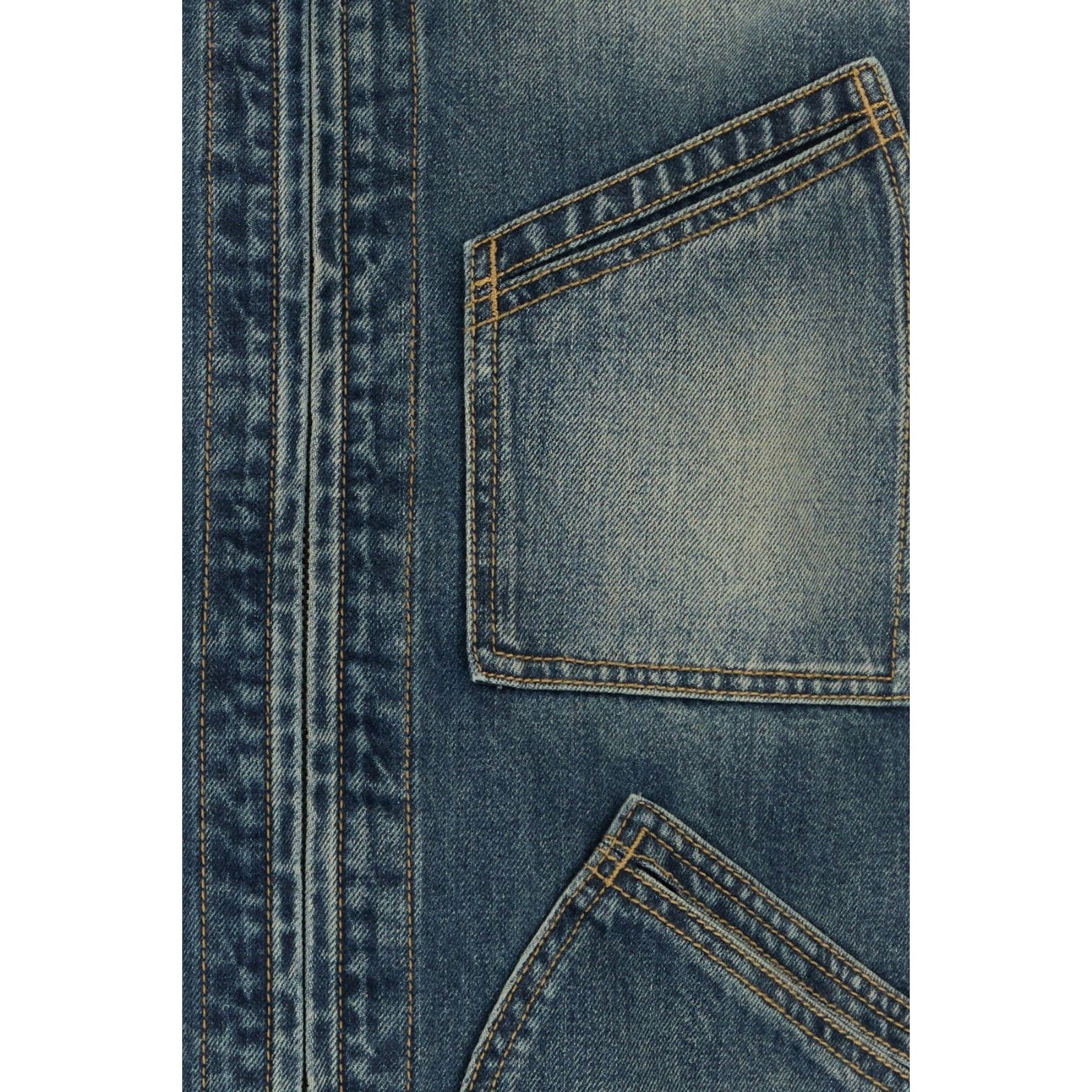 Alexander McQueen ALEXANDER MCQUEEN Denim Jacket New & Authentic (Men's size:5 Size US M / EU 48-50 / 2 - 5 Thumbnail