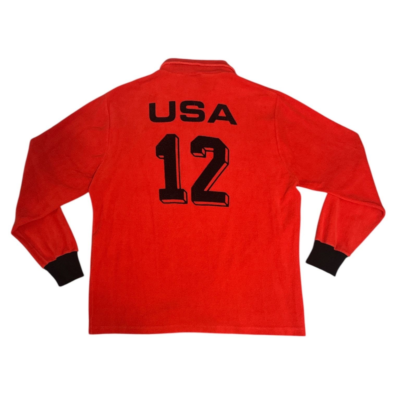 Puma Vintage Puma USA Quarter Zip Soccer Sweater Size US XL / EU 56 / 4 - 2 Thumbnail