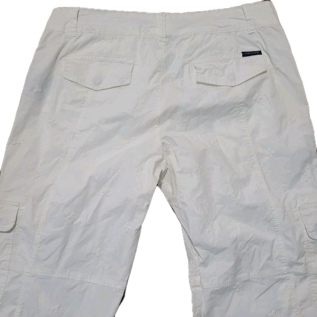 Sanctuary Sanctuary Anthropologie Ankle-Tie Cargo Pants 31 Waist 34 Size 31" - 7 Thumbnail