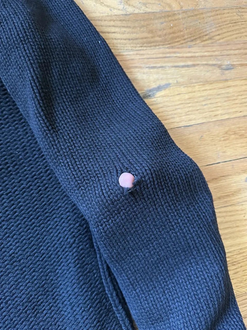 Lmaltieri heavy wool cardigan