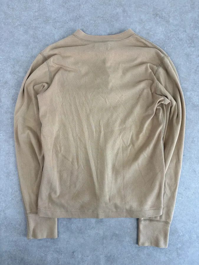 Polo Ralph Lauren 2010s Ralph Lauren Beige Native American Indian Henley Longsleeve Size US M / EU 48-50 / 2 - 6 Thumbnail