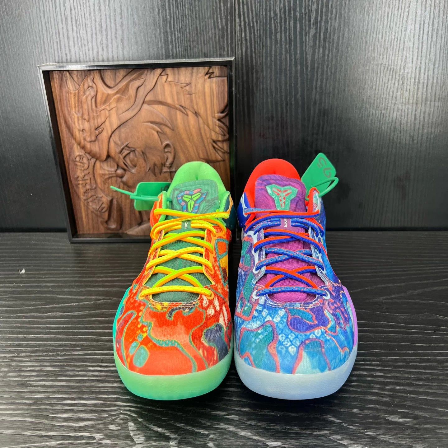 Nike zk8 low orange blue yin yang Size US 9 / EU 42 - 2 Thumbnail