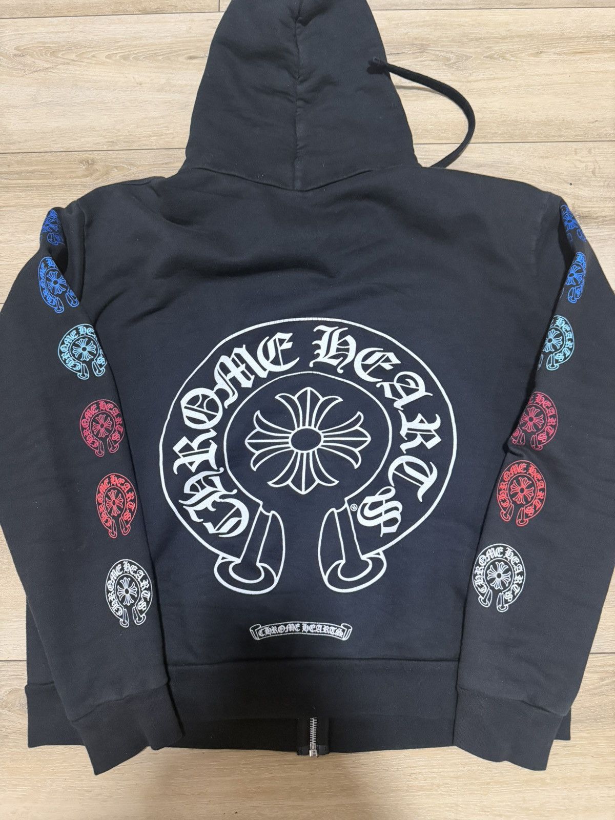 Chrome Hearts Chrome hearts multi color horseshoe zip up Size US XS / EU 42 / 0 - 6 Thumbnail
