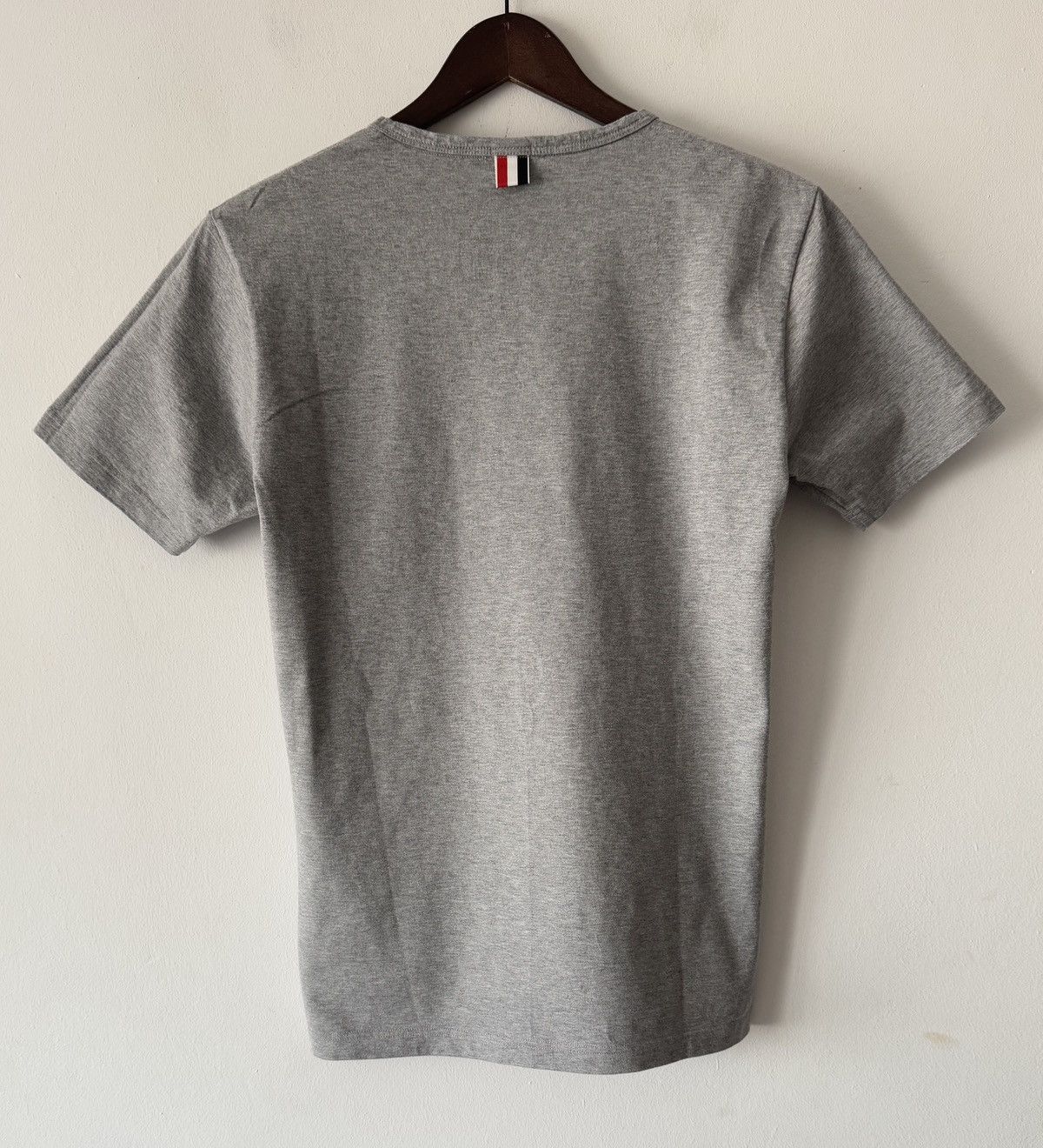 Thom Browne 🔥🔥 Thom Browne Grey Cotton T-Shirt Size US S / EU 44-46 / 1 - 2 Thumbnail
