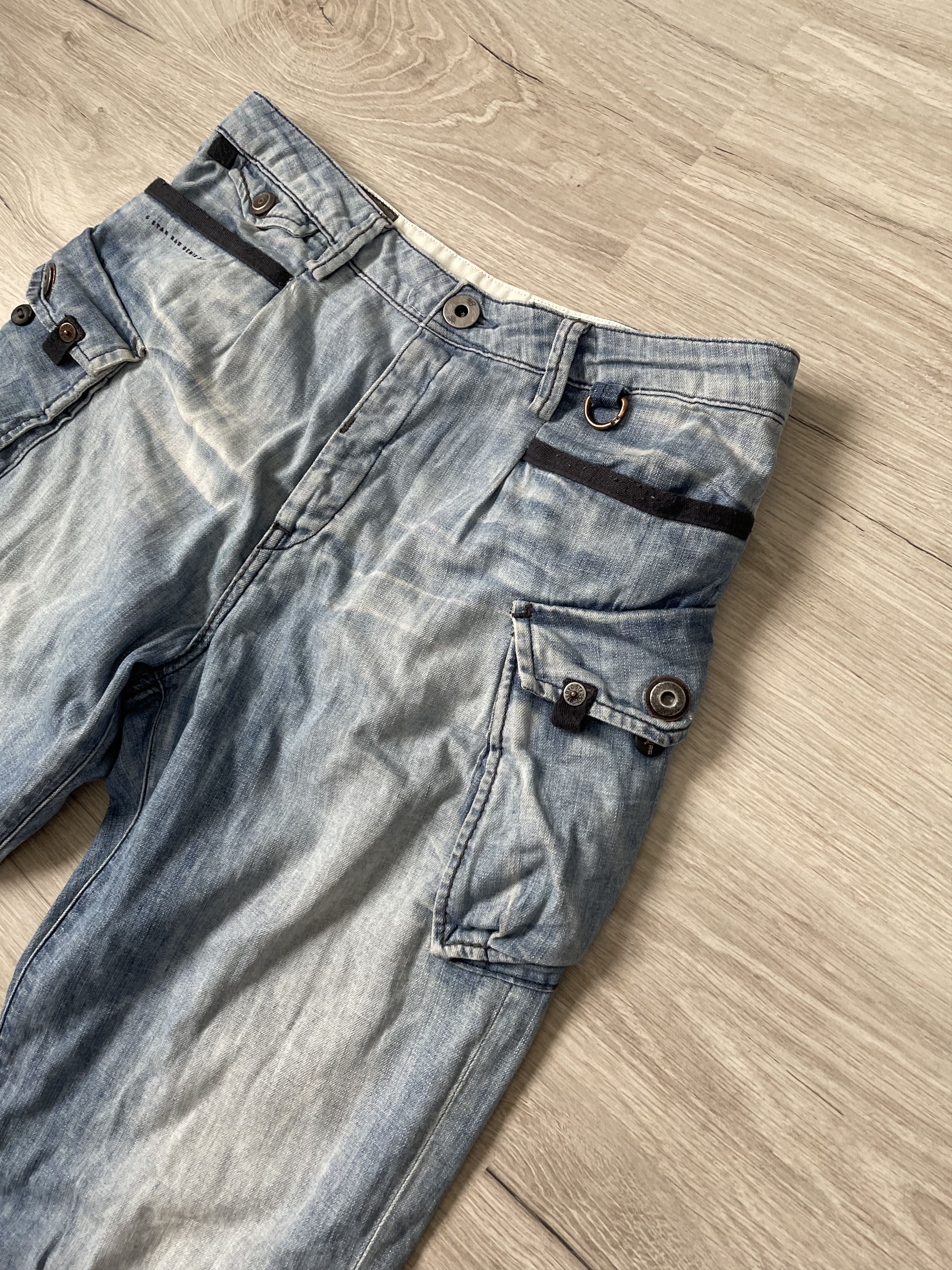 G-Star × Vintage MENS BLUE JEANS RARE G STAR RAW Size US 33 - 7 Thumbnail