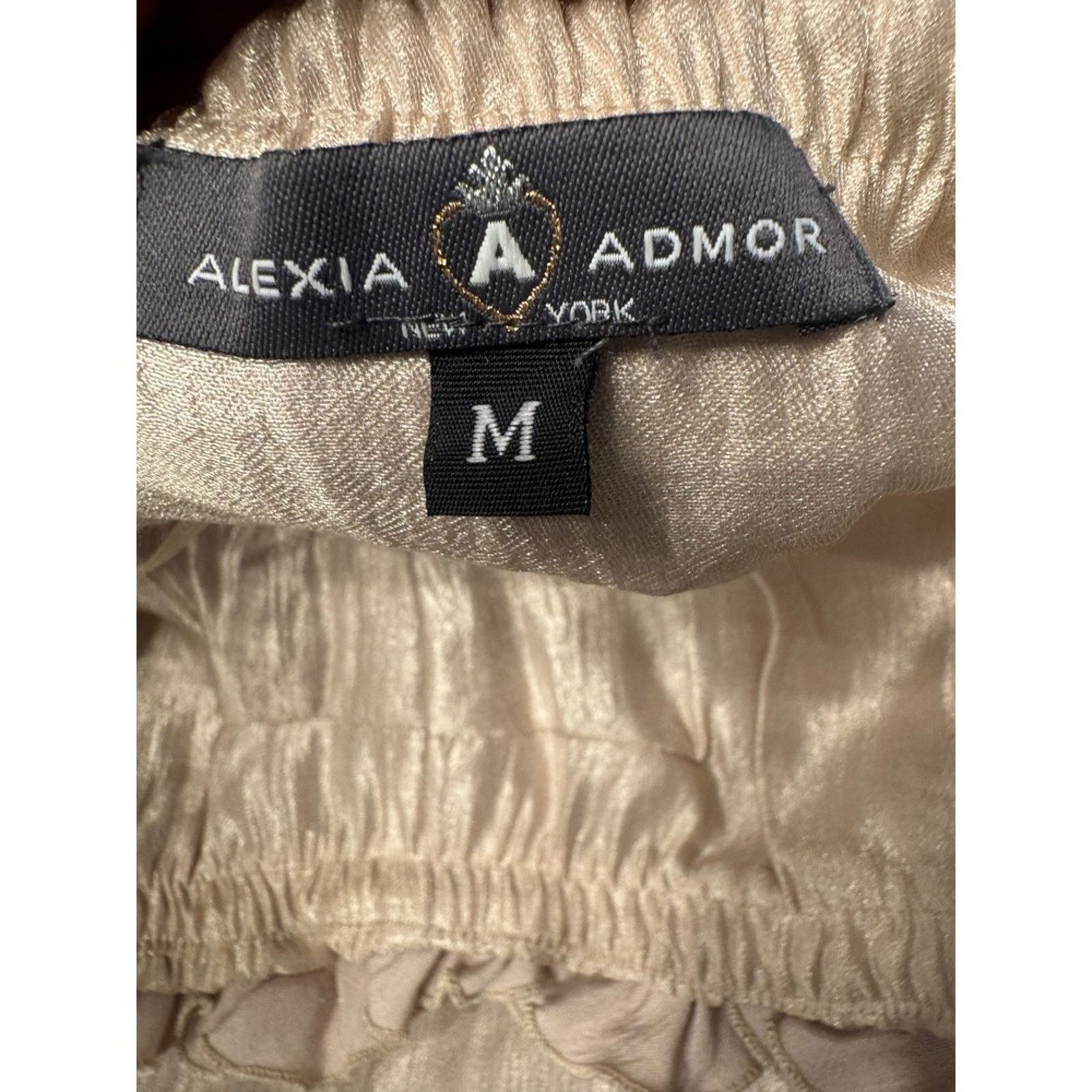 & Other Stories Alexia Admor Strapless Ruffled Embellished Cocktail Dress Size M / US 6-8 / IT 42-44 - 4 Thumbnail