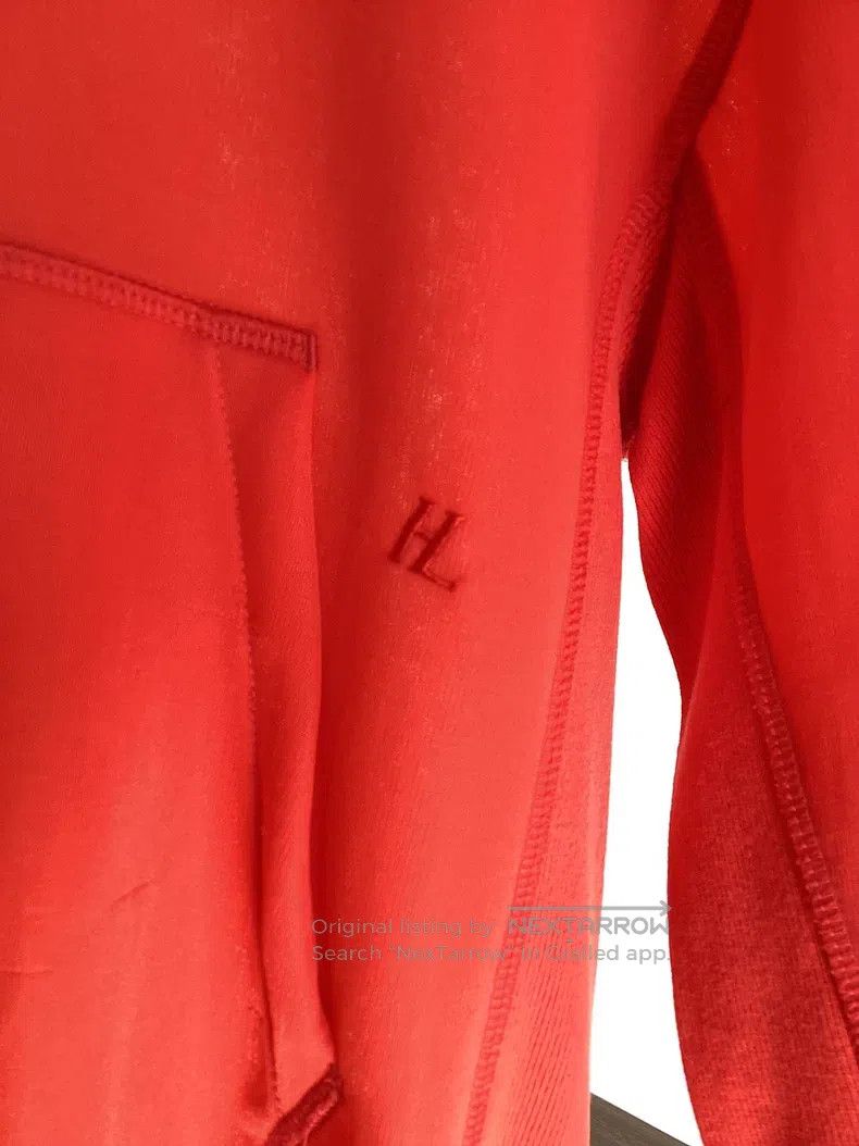 Helmut Lang Helmut Lang Red Mesh Hoodie Size US S / EU 44-46 / 1 - 5 Thumbnail