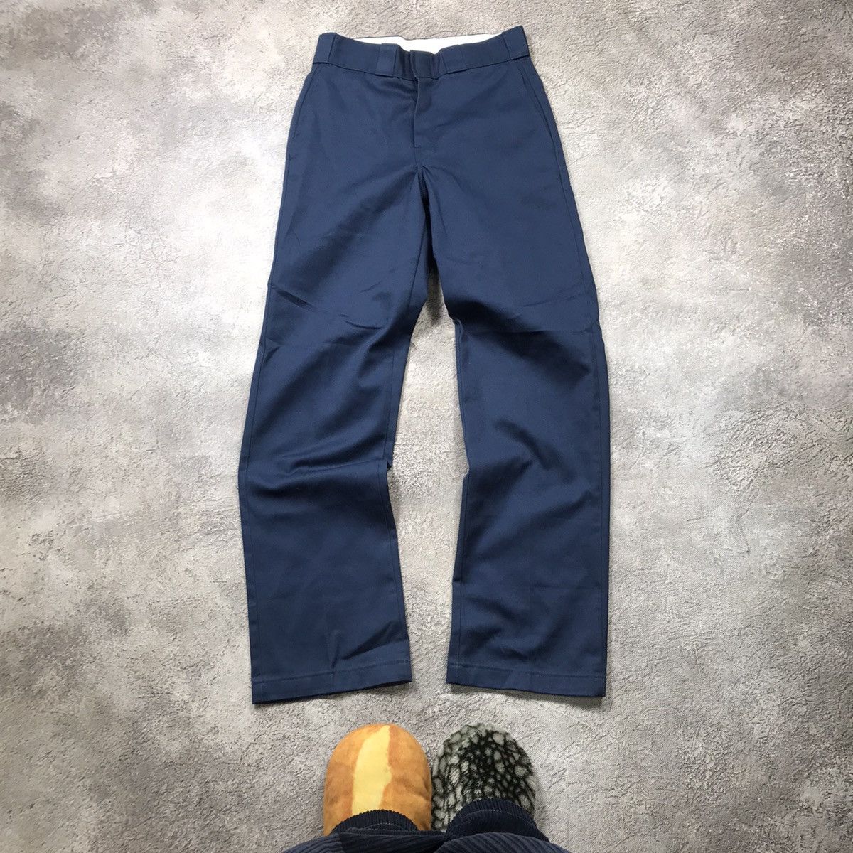 Vintage Vintage Dickies Baggy Workwear Pants Skate Y2K Navy Faded 28 Size US 28 / EU 44 - 4 Thumbnail