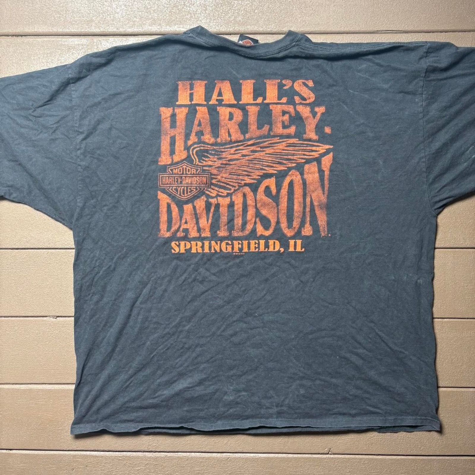 Harley Davidson Harley Davidson Springfield IL graphic shirt Size US XXL / EU 58 / 5 - 1 Thumbnail