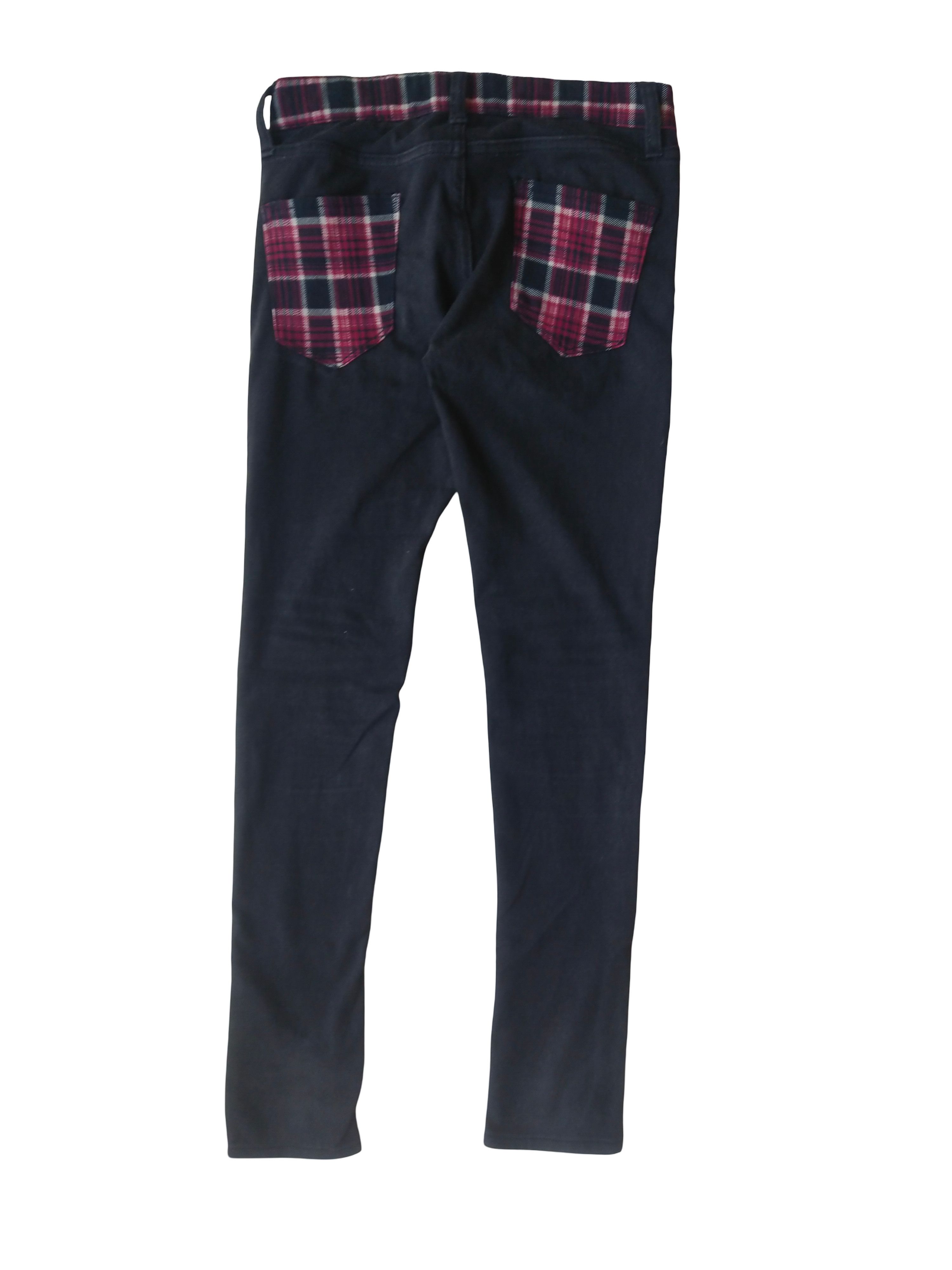 Hysteric Glamour Studio Gilfy Plaid Skinny Pants Red Tartan Women XS Japan Size 26" / US 2 / IT 38 - 4 Thumbnail