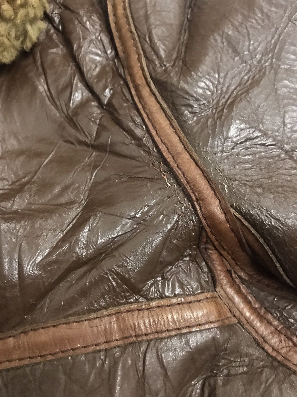 Aero Leathers True Vintage Aero Leather Sheepskin Flying Jacket Size US S / EU 44-46 / 1 - 11 Thumbnail
