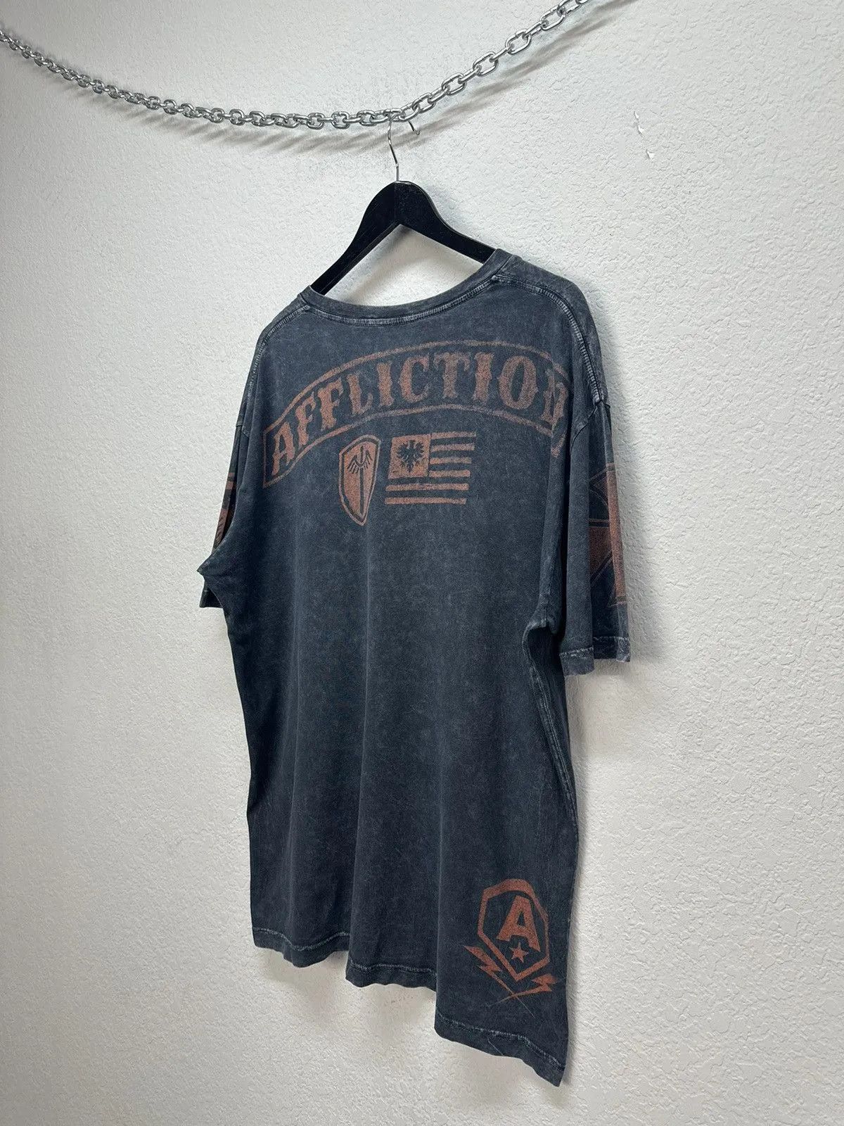 Affliction Vintage Affliction Big Logo JNCO Rock Band Tee Punk Gothic Size US XXL / EU 58 / 5 - 11 Thumbnail