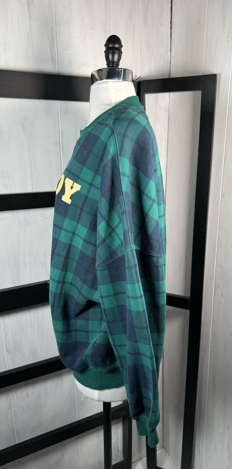 Playboy Blackwatch Plaid Tartan, Oversized, Size XS, SOLD OUT Size XS / US 0-2 / IT 36-38 - 2 Thumbnail