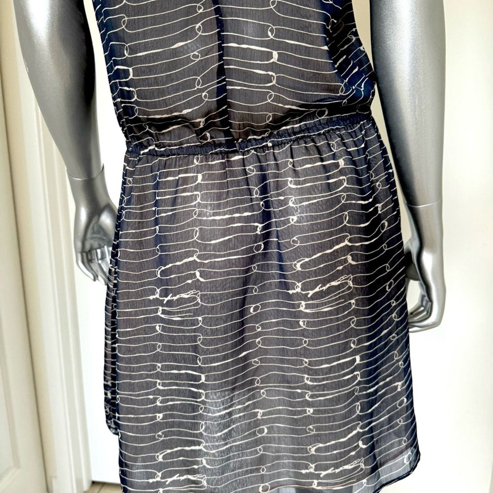 Lumieres LUMIERE Blue Dress, Size S-M Size S / US 4 / IT 40 - 4 Thumbnail