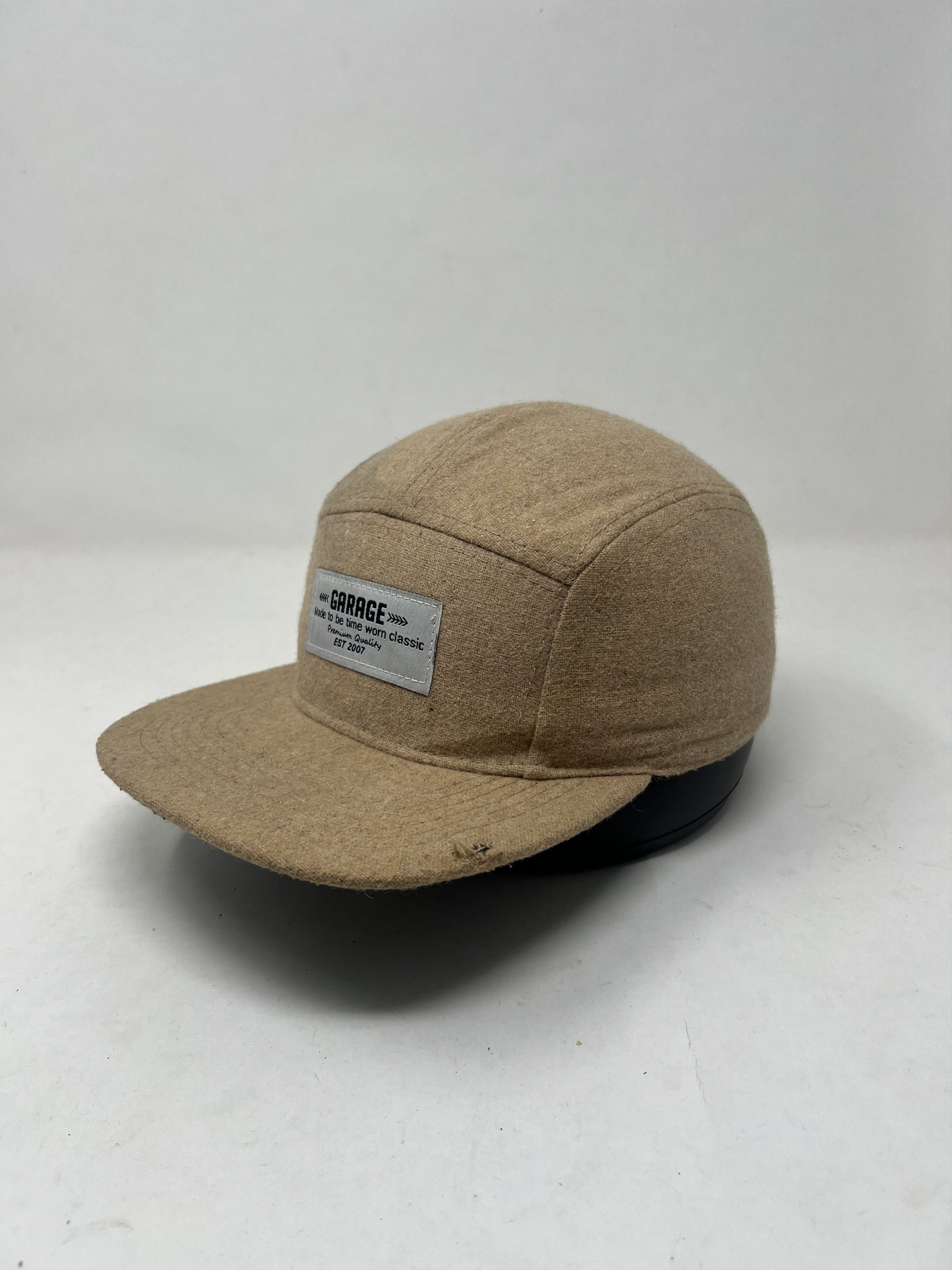 Hat Club Garage 5 Panel Wool Hat Size ONE SIZE - 6 Thumbnail