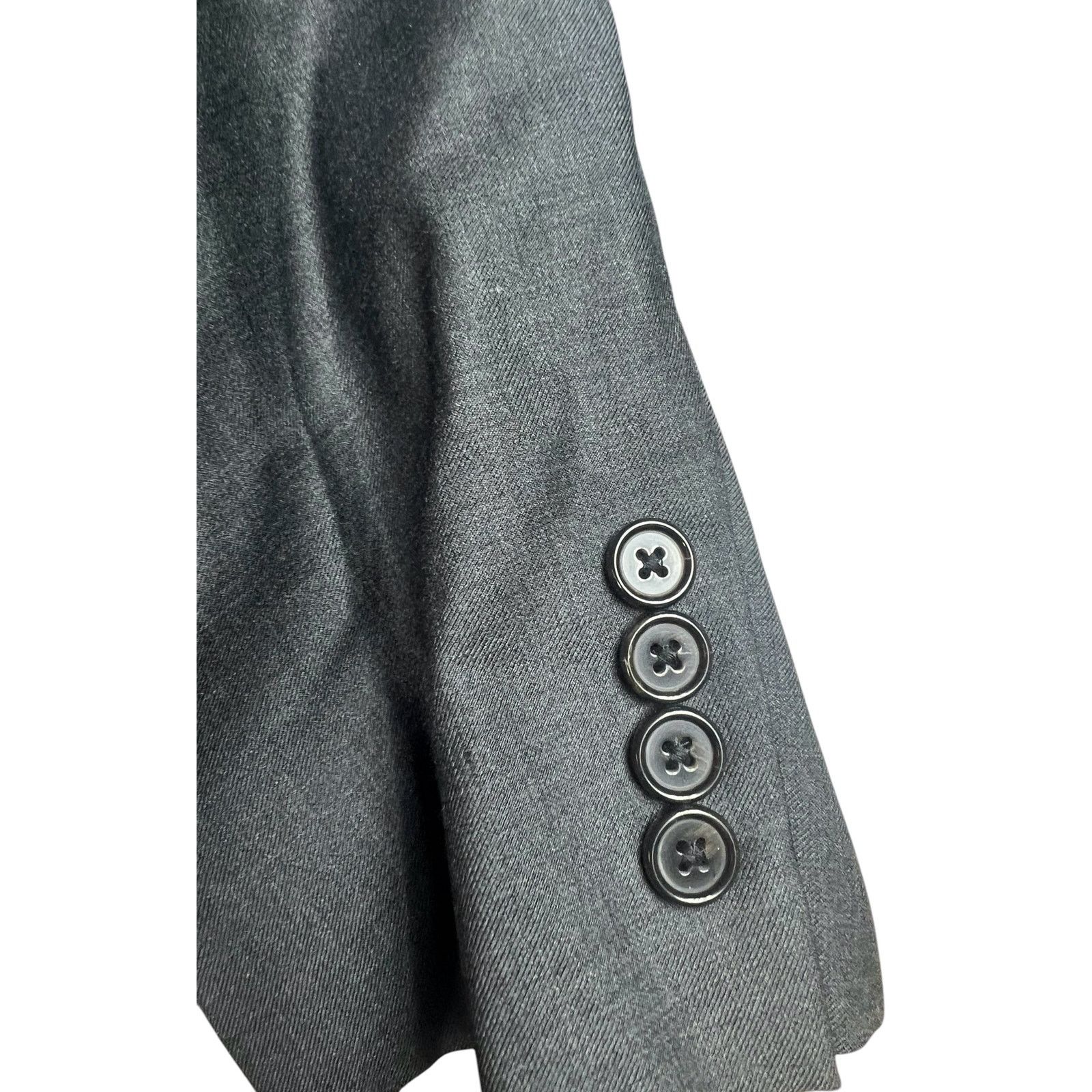 Ralph Lauren Lauren Ralph Lauren Dark Gray Blazer Wool Natural Stretch Size 46R - 4 Thumbnail