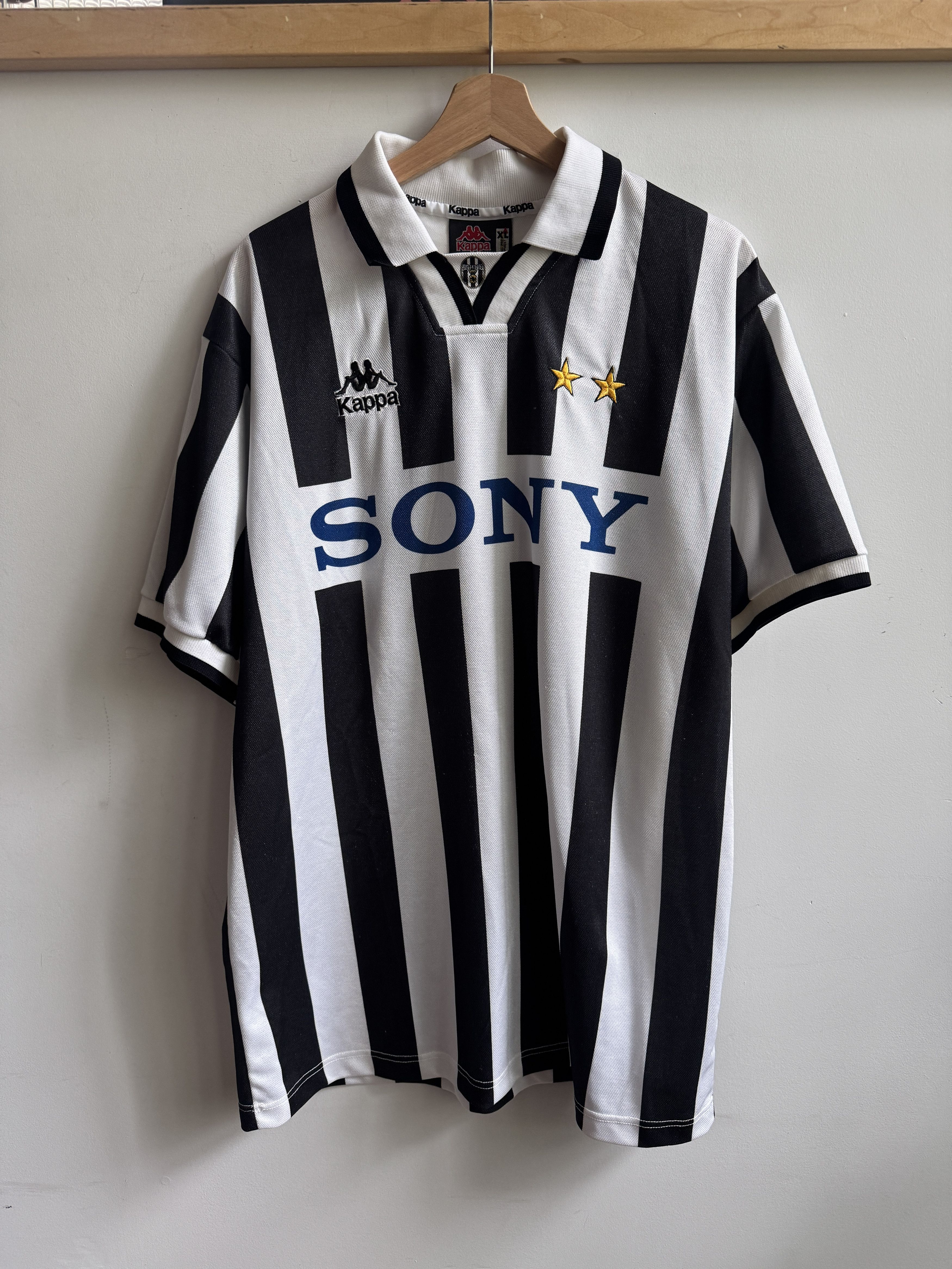 Kappa 94/95”Juventus ウインド セット ビンテージモデル2L Kappa × Vintage 1996-97 JUVENTUS Home Zidane Jersey | Grailed