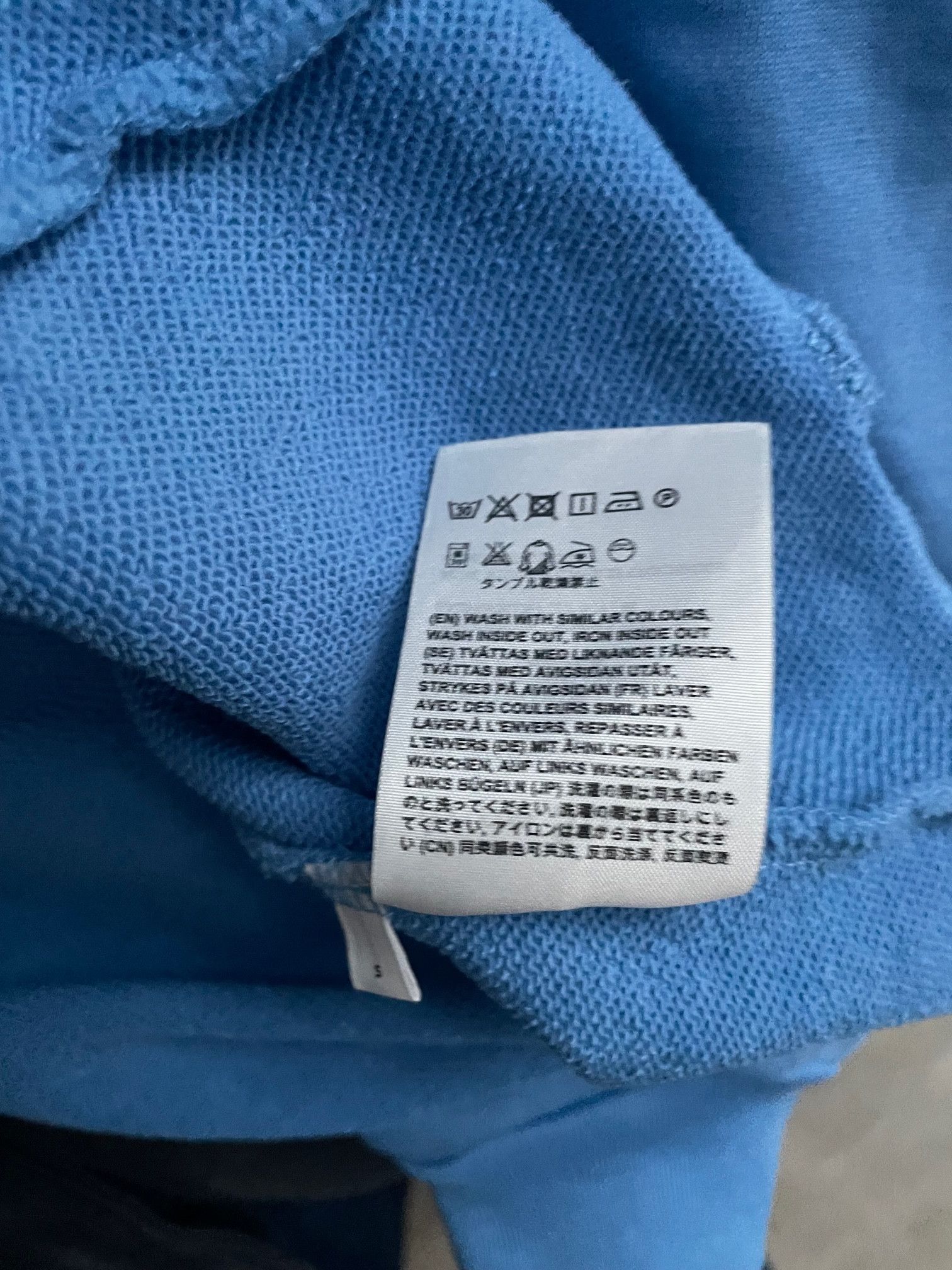 Acne Studios Acne Fint Bear cotton blue sweatshirt sweater sky bleach S Size US S / EU 44-46 / 1 - 8 Thumbnail