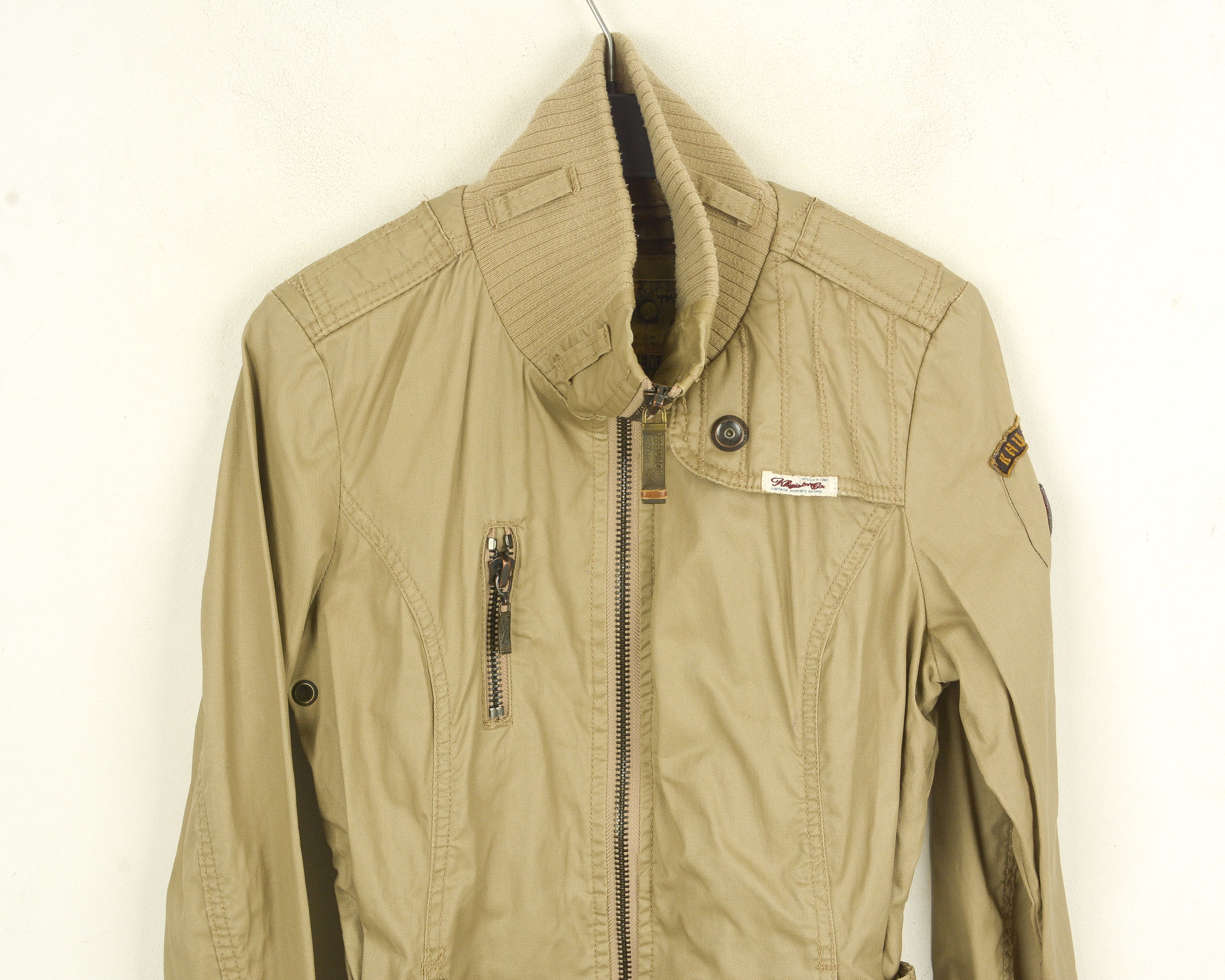 khujo LISSY Women S Jacket Trenchcoat Belted Coat Outdoor Cotton Size S / US 4 / IT 40 - 2 Thumbnail