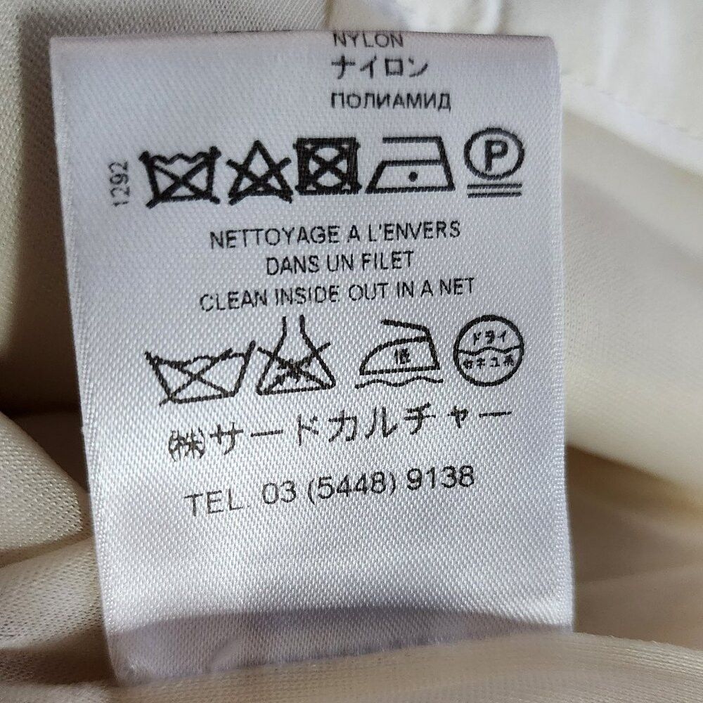 Givenchy Givenchy Ivory Wool Skirt – Size M – Zip Closure – Tailored Size 28" / US 6 / IT 42 - 5 Thumbnail