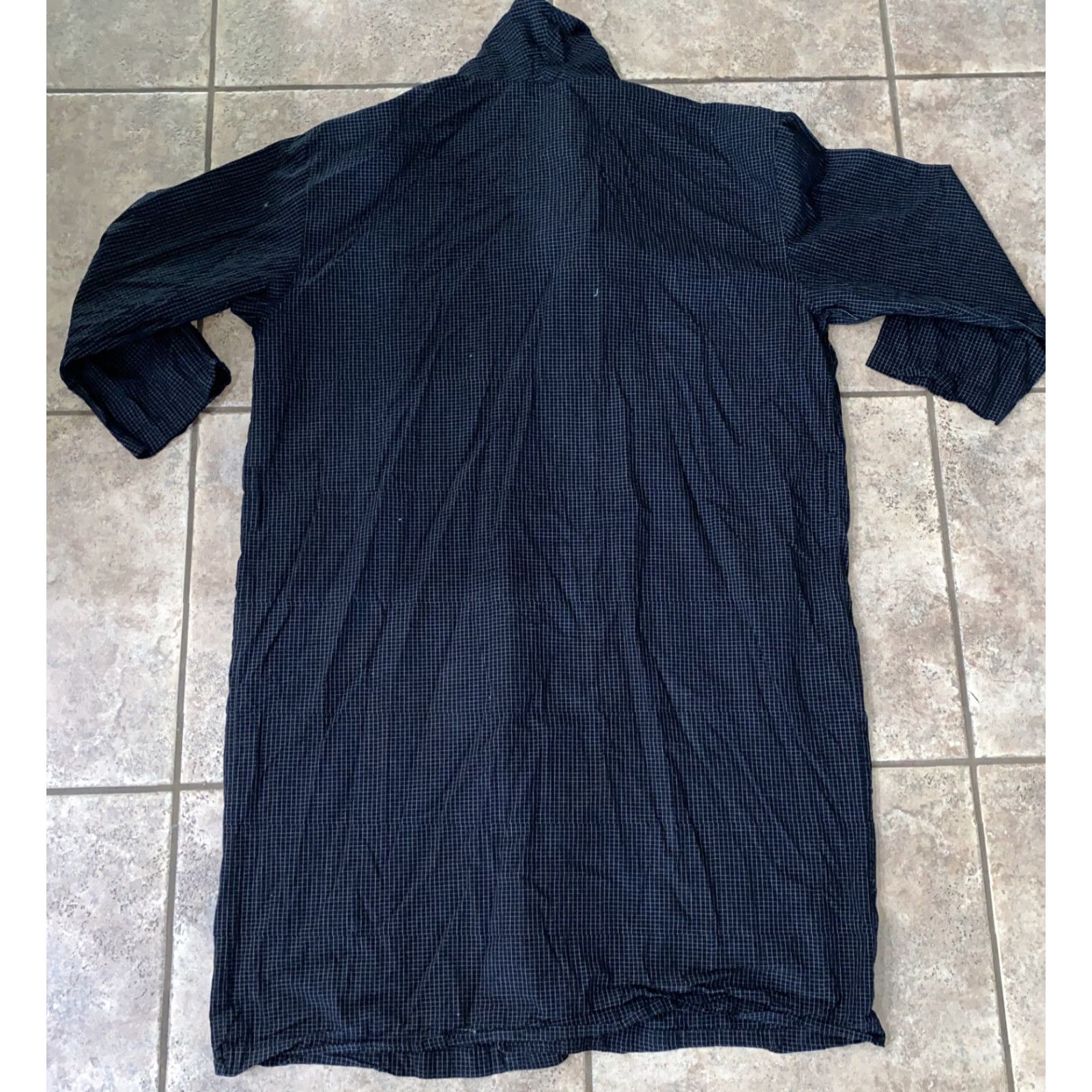 Polo Ralph Lauren Polo Ralph Lauren Robe Check Black Mens L/XL Bath 100% Cotton Long Sleeve Winter Size US L / EU 52-54 / 3 - 3 Thumbnail