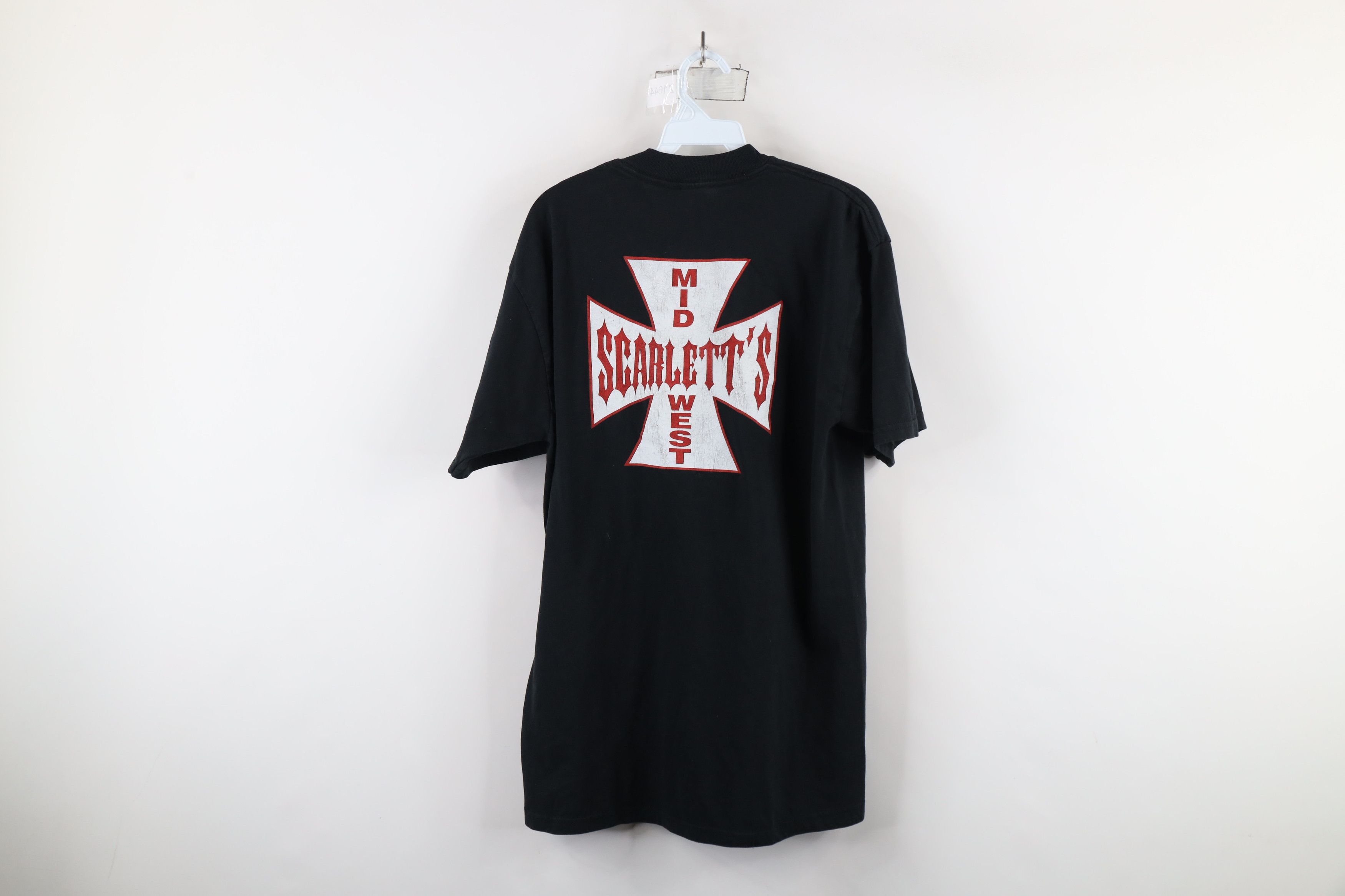 Vintage Vintage Streetwear Iron Cross Gentleman's Club T-Shirt Size US M / EU 48-50 / 2 - 9 Thumbnail