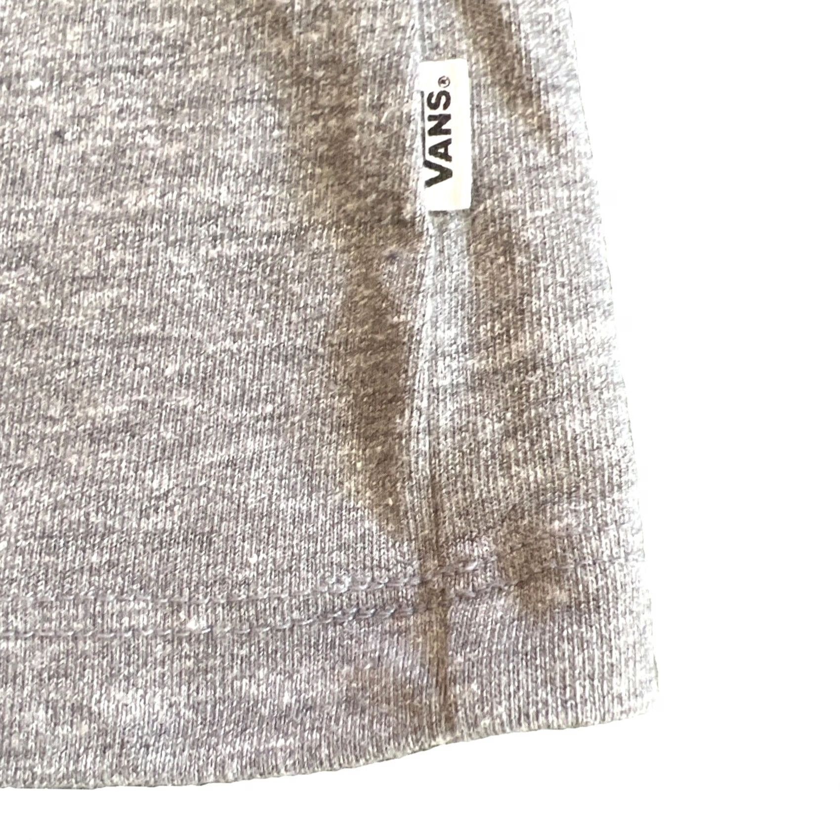 Vans VANS Surf Shirt Women’s XL T-Shirt Gray Short Sleeve Crew Neck 2018 WSL US Open Huntington Beach Aquaman Limited Edition Vintage No N/A Size XL / US 12-14 / IT 48-50 - 7 Thumbnail