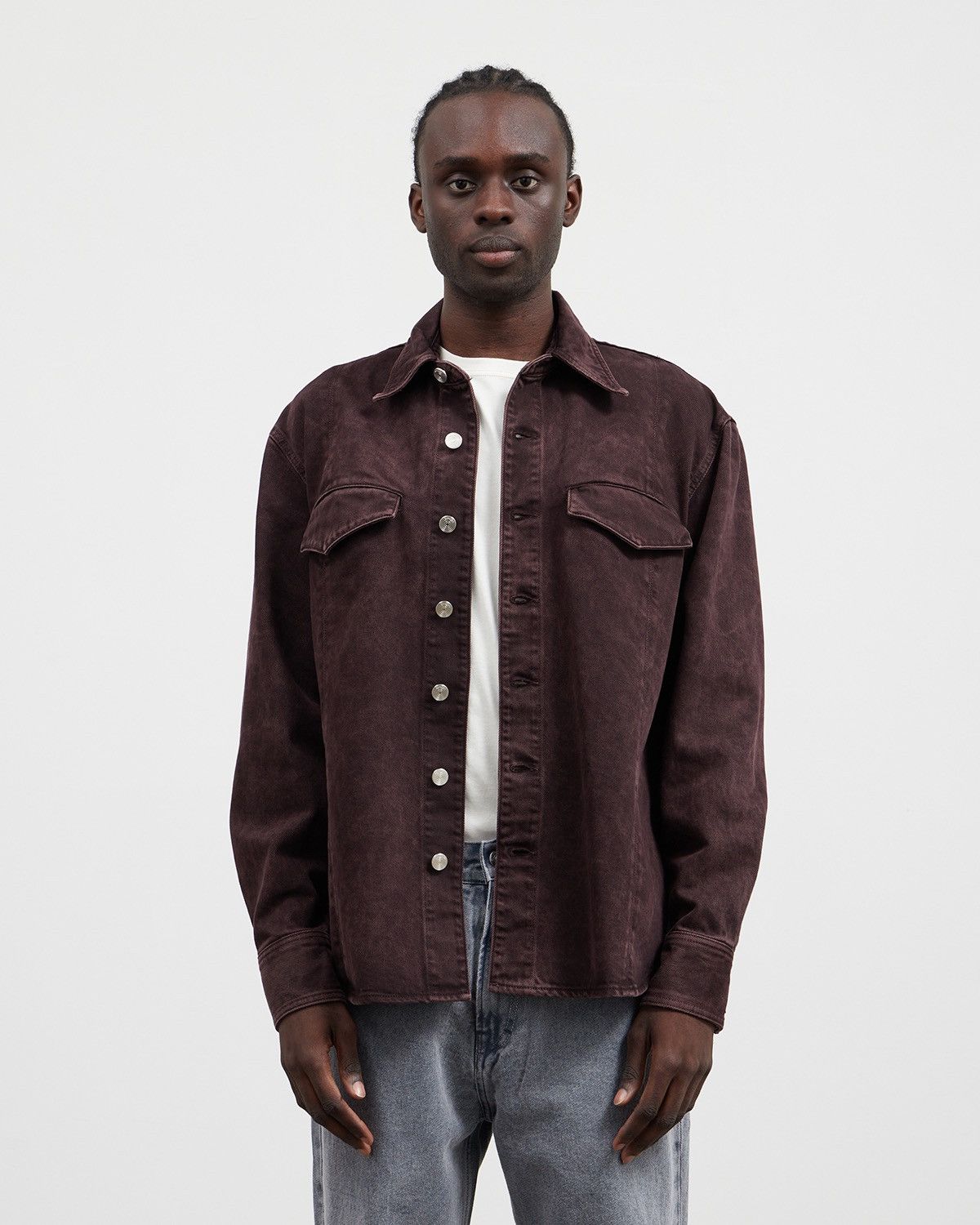 NAMACHEKO MANNI DENIM OVER SHIRT（Namacheko Manni Indigo