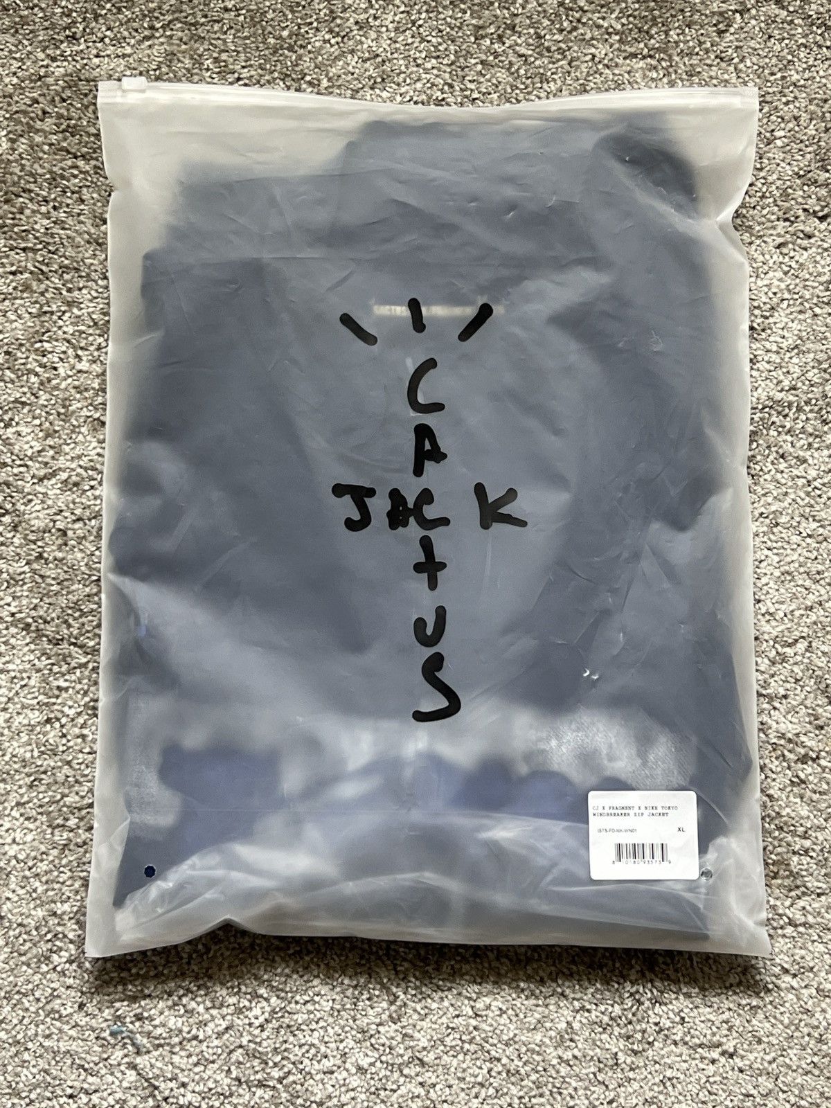 Fragment Design × Nike × Travis Scott CJ X Fragment X Nike Tokyo Windbreaker Zip Jacket Size US XL / EU 56 / 4 - 3 Thumbnail
