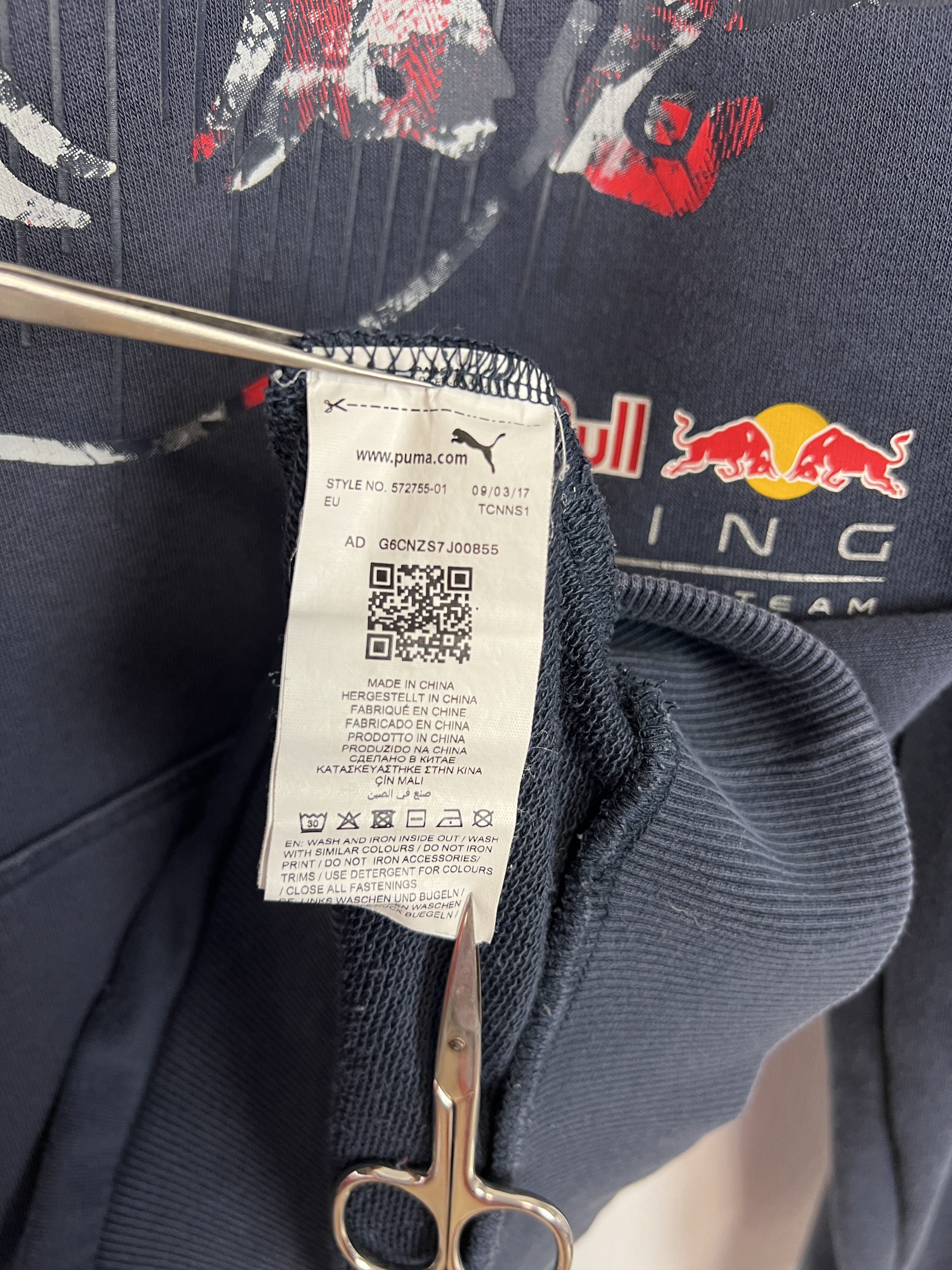 Puma Puma Red Bull Racing Hoodie Formula 1 Ferrari Marlboro Size US S / EU 44-46 / 1 - 9 Thumbnail
