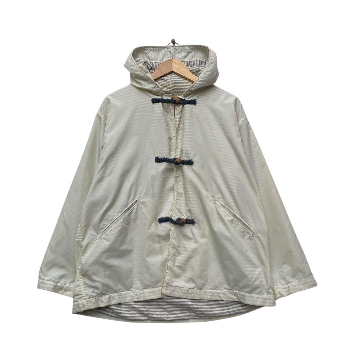 45rpm 💥Vintage Brand 45 Rpm Parka Hooded Layer Stripe Lining Size US M / EU 48-50 / 2 - 1 Thumbnail
