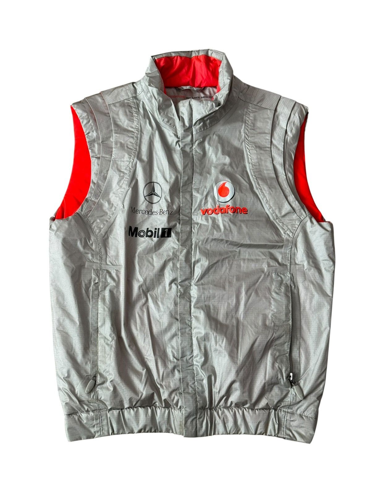 Mercedes-Benz Mercedes Benz McLaren Vodafone F1 Vest Gilet Small Size US S / EU 44-46 / 1 - 4 Thumbnail