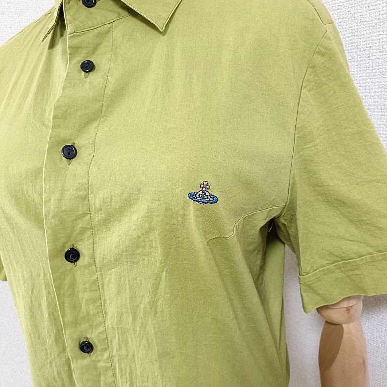 Vivienne Westwood Vivienne Westwood Fresh green shirt, short sleeves Size US M / EU 48-50 / 2 - 2 Thumbnail