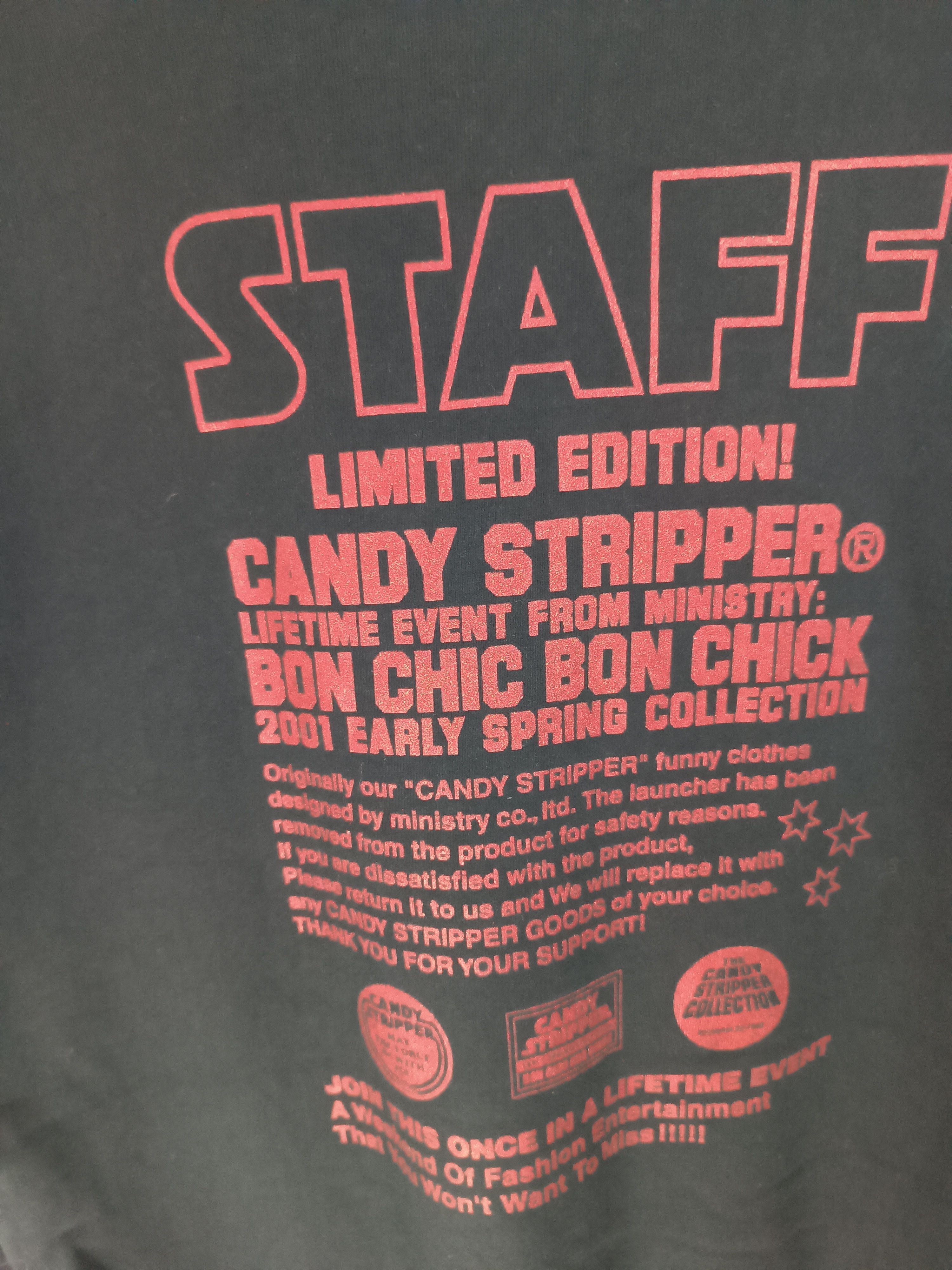 Japanese Brand VINTAGE 2001 CANDY STRIPPER SPRING COLLECTION SUPER RARE Size US M / EU 48-50 / 2 - 16 Thumbnail