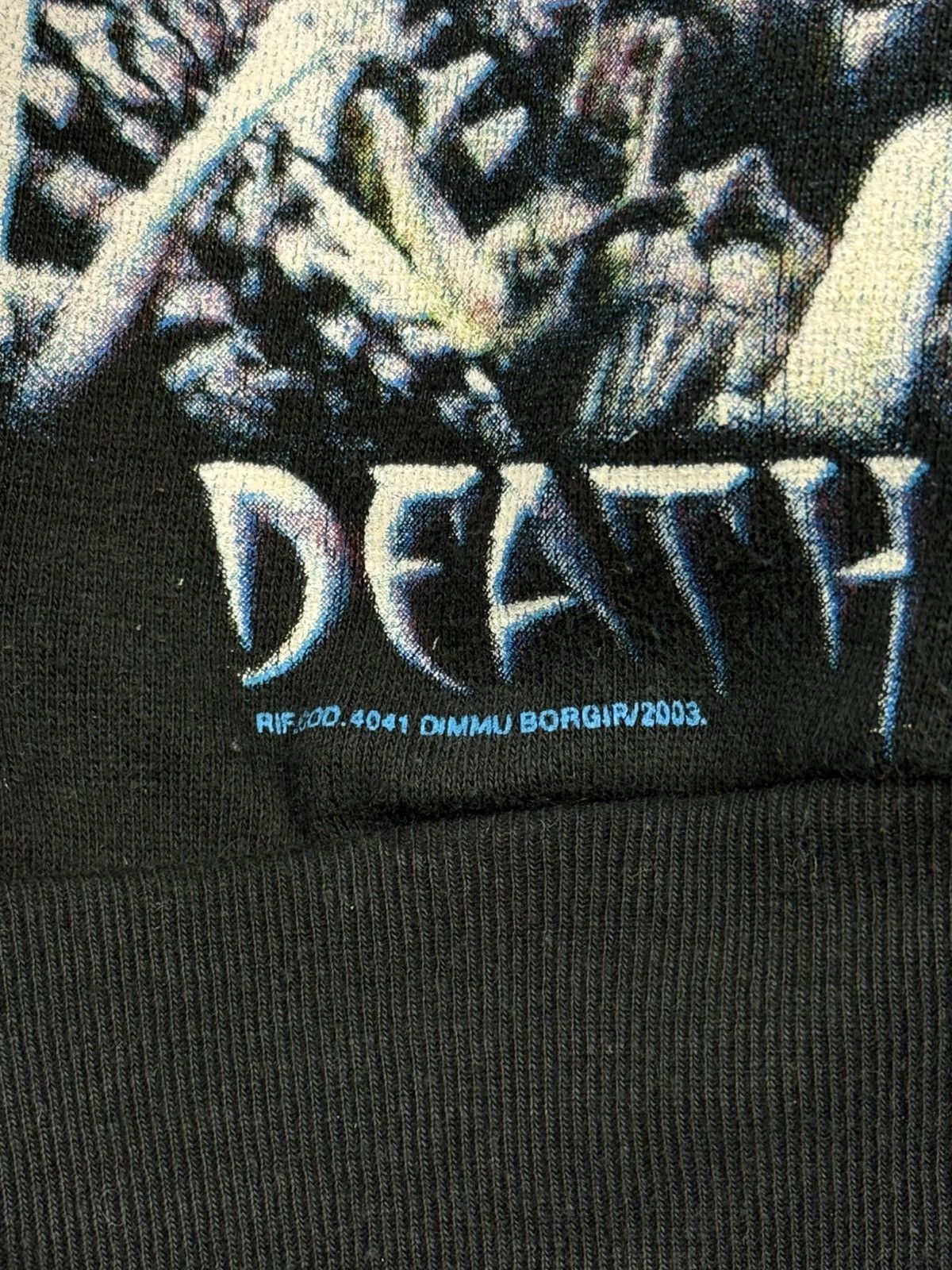 Band Tees 00s Dimmu Borgir 2003 Death Cult Armageddon Metal Hoodie M Size US M / EU 48-50 / 2 - 6 Thumbnail