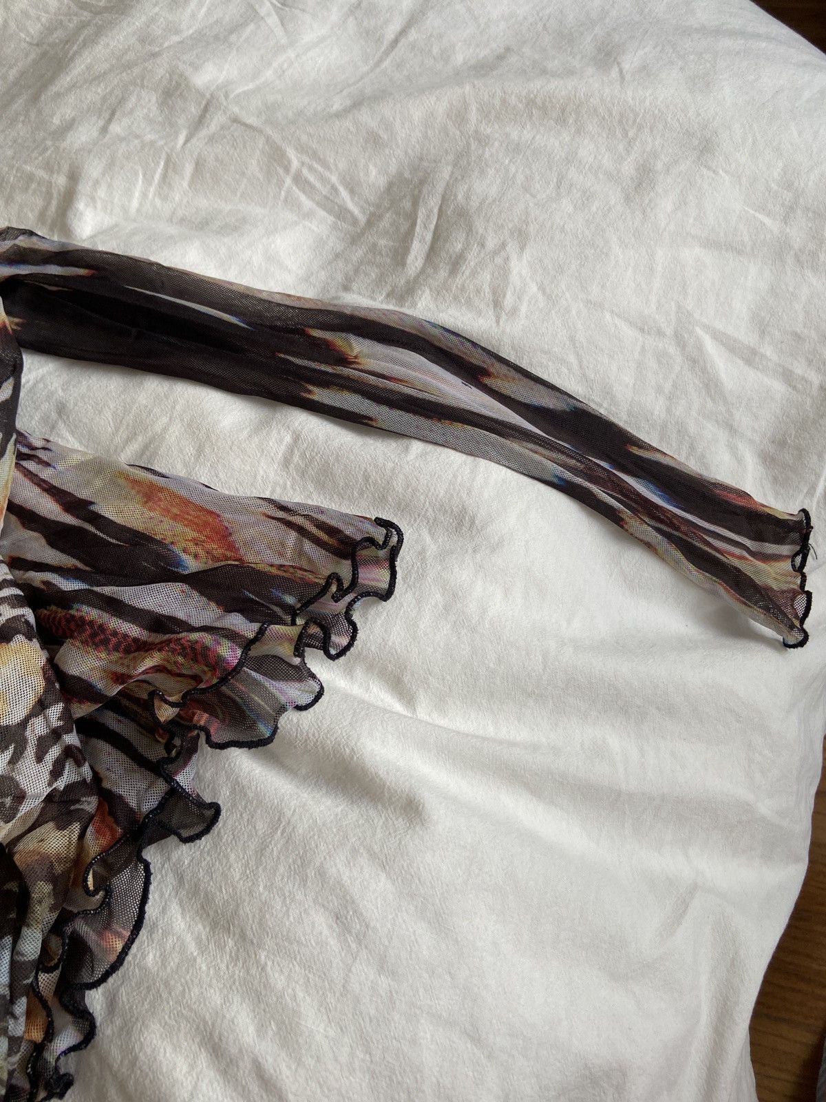 Our Legacy Our legacy FW21 Sheer printed tops Size XXS / US 00 / IT 34 - 4 Thumbnail
