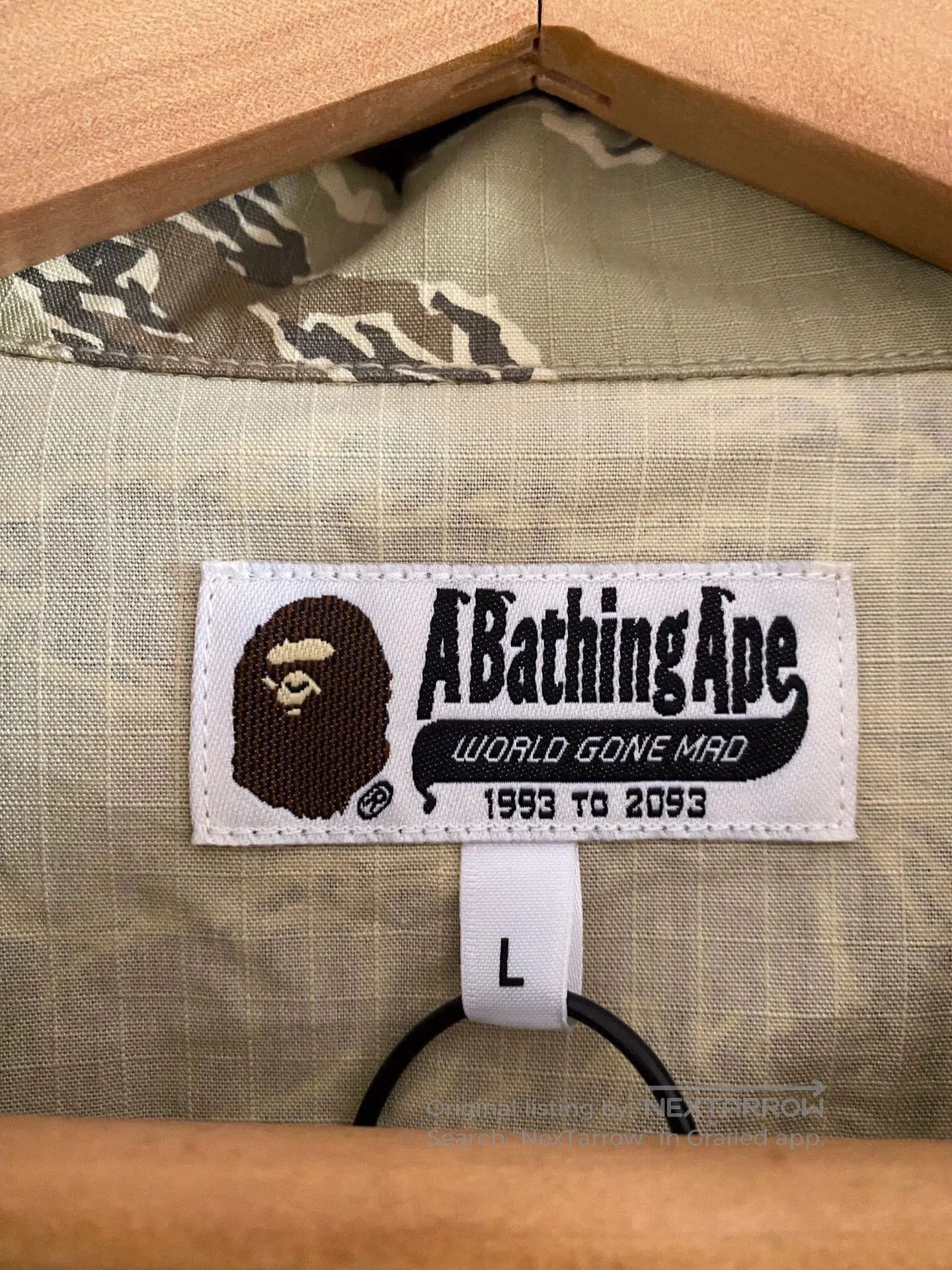 Bape BAPE Tiger Camo Military Shirt 17SS. Size US L / EU 52-54 / 3 - 2 Thumbnail