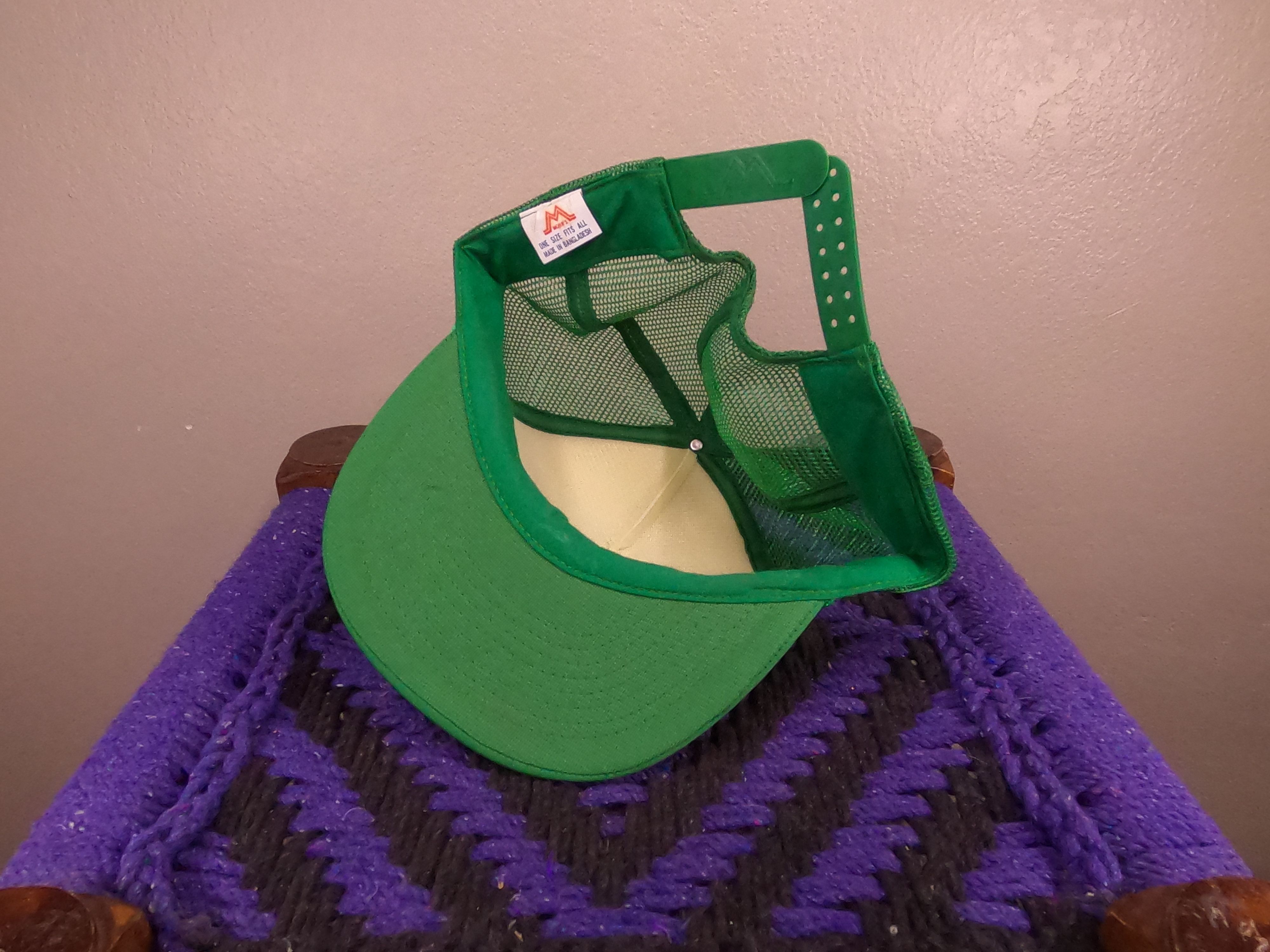 John Deere Two John Deere Hats Vintage Farmer Trucker Hats Size ONE SIZE - 2 Thumbnail