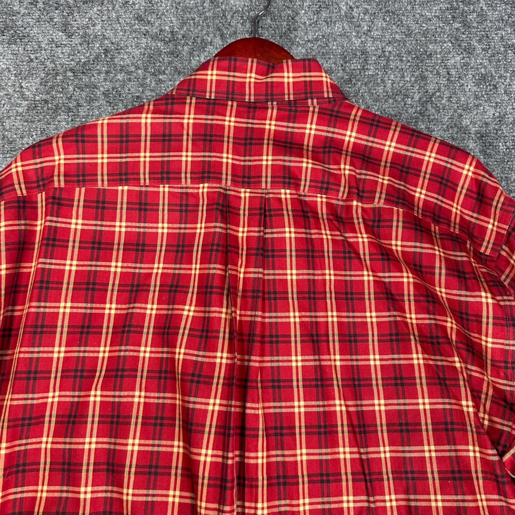 Brooks Brothers Brooks Brothers Shirt Mens Large Button-Down The Original Polo Red Plaid Non Iron Vintage No Size US L / EU 52-54 / 3 - 8 Thumbnail