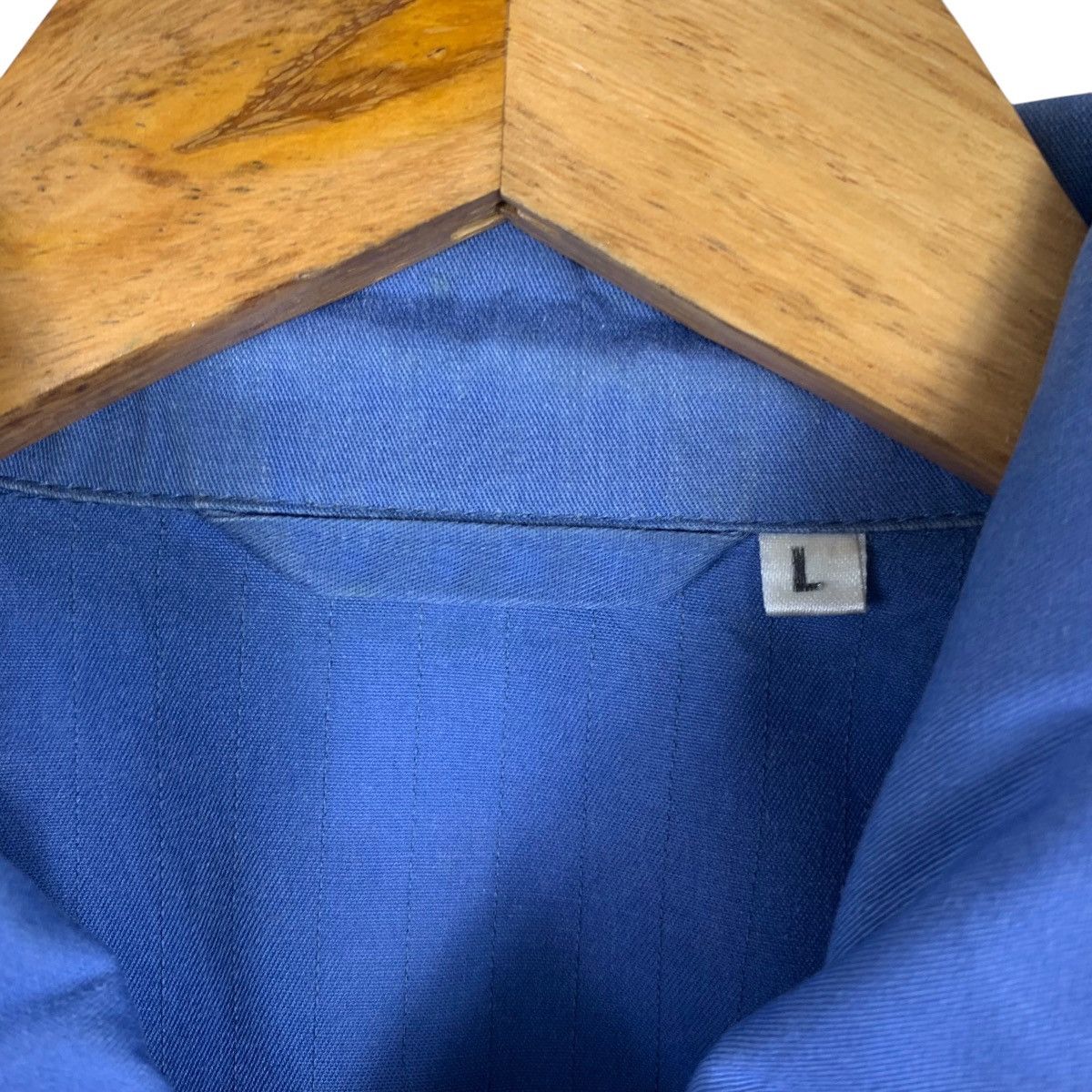 Vintage Vintage MITSUBISHI ELECTRIC Japanese Brand Worker Shirts Size US L / EU 52-54 / 3 - 4 Thumbnail