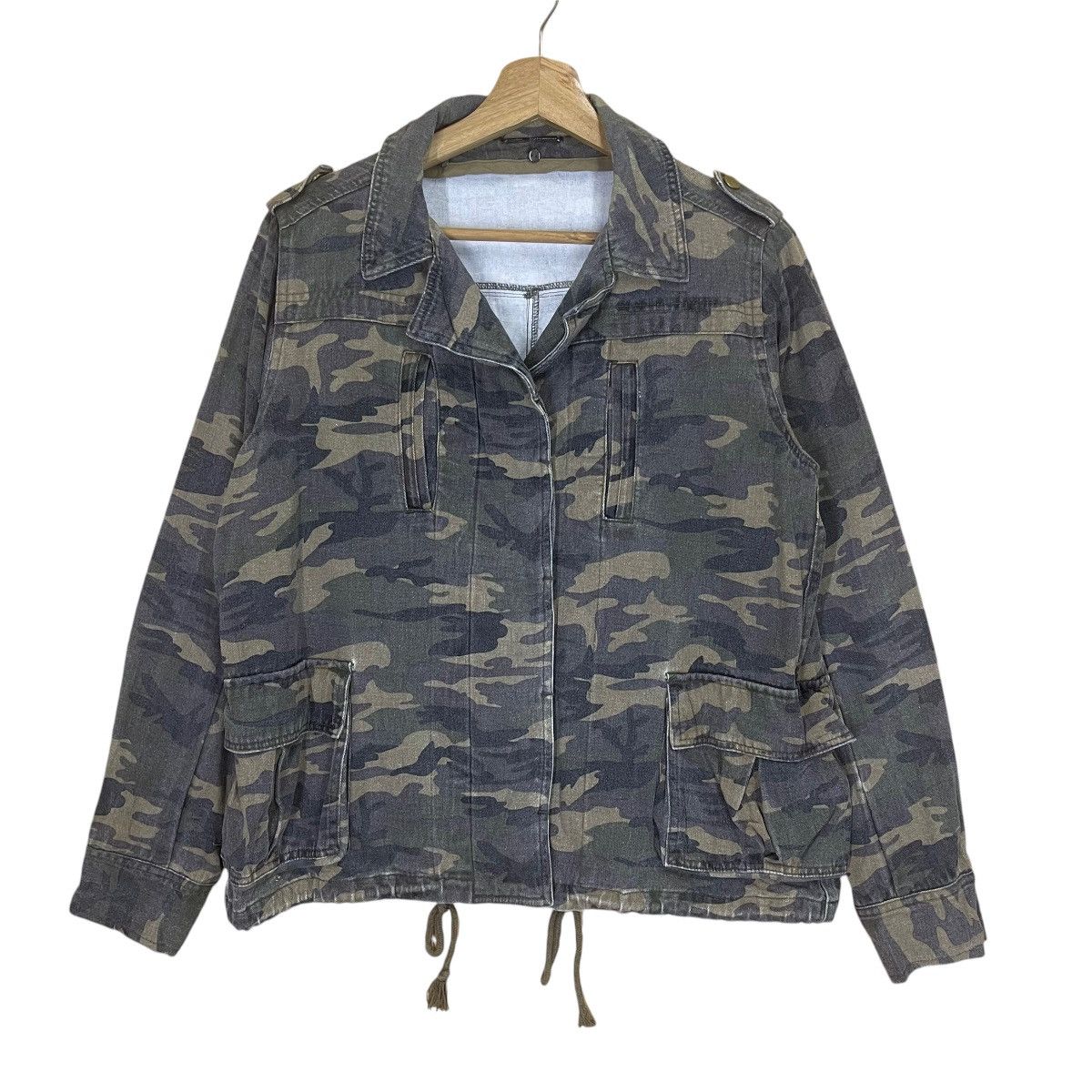 Japanese Brand Riche Glamour Camouflage Jacket Size US M / EU 48-50 / 2 - 1 Thumbnail