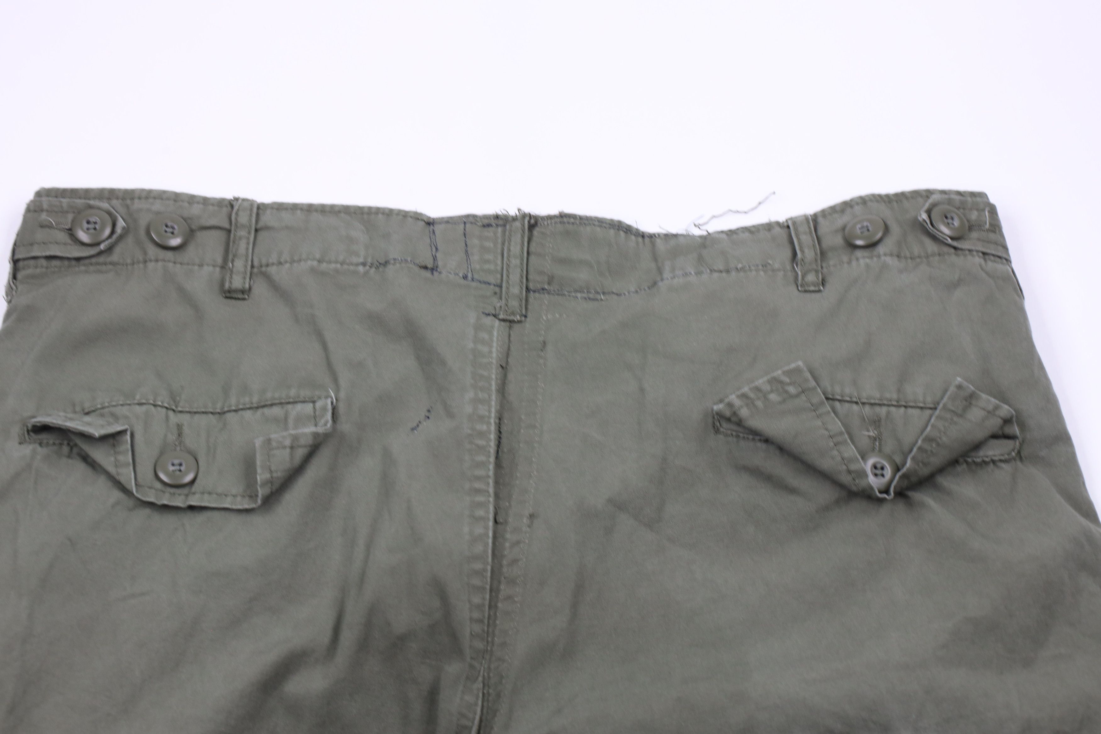 Vintage Vintage 90s German Military Fly Tropical Combat Cargo Pants Size US 36 / EU 52 - 13 Thumbnail