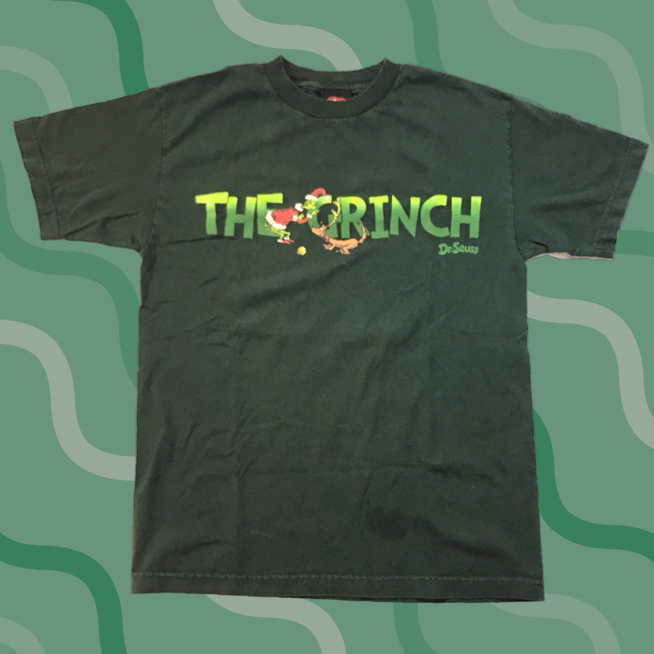 Vintage VINTAGE Grinch Dr Seuss T-Shirt - Shirt - Adult M - Green - Christmas - Mens Size US M / EU 48-50 / 2 - 1 Thumbnail