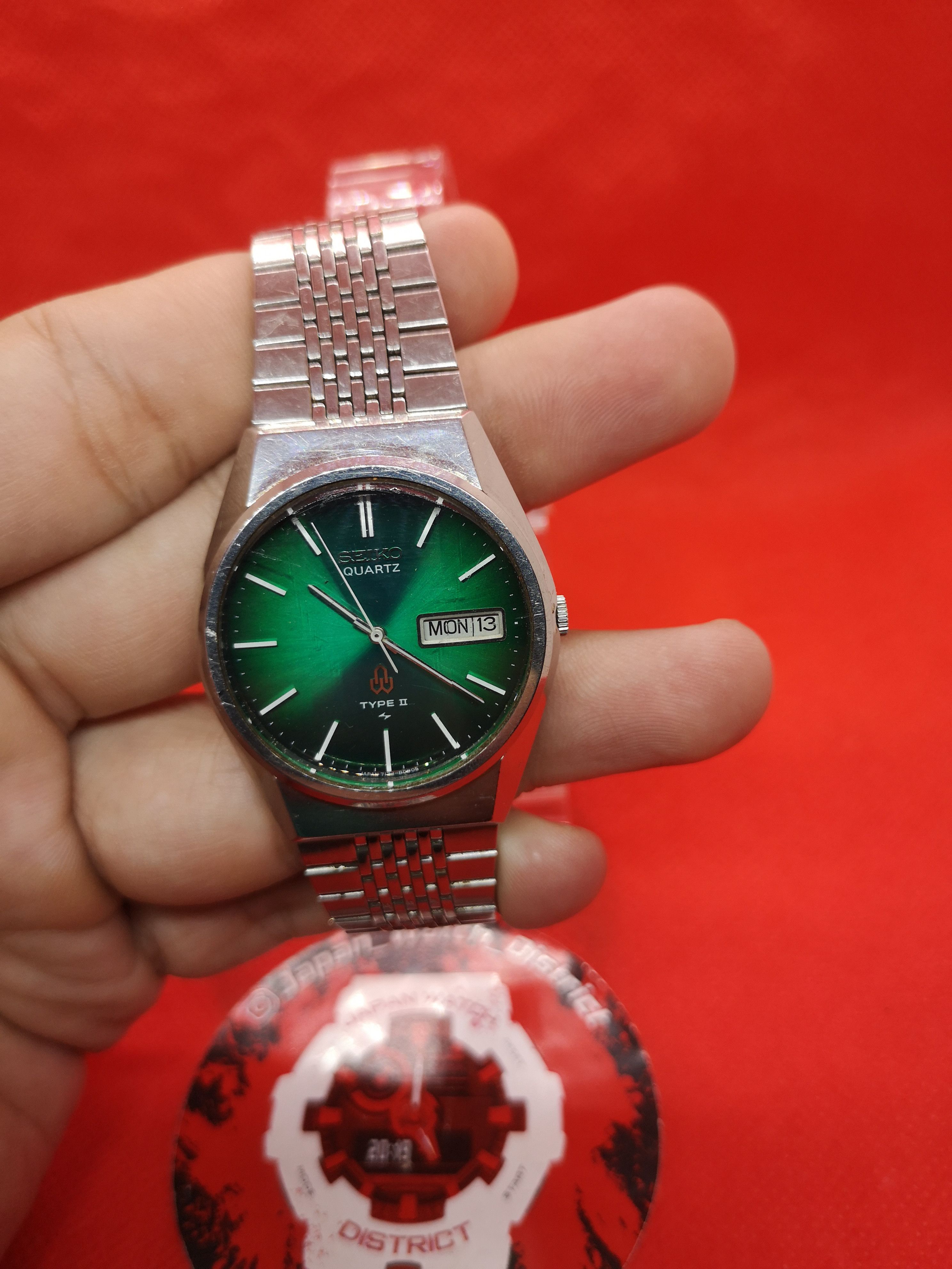 Japanese Brand Vintage Seiko Quartz Size ONE SIZE - 2 Thumbnail