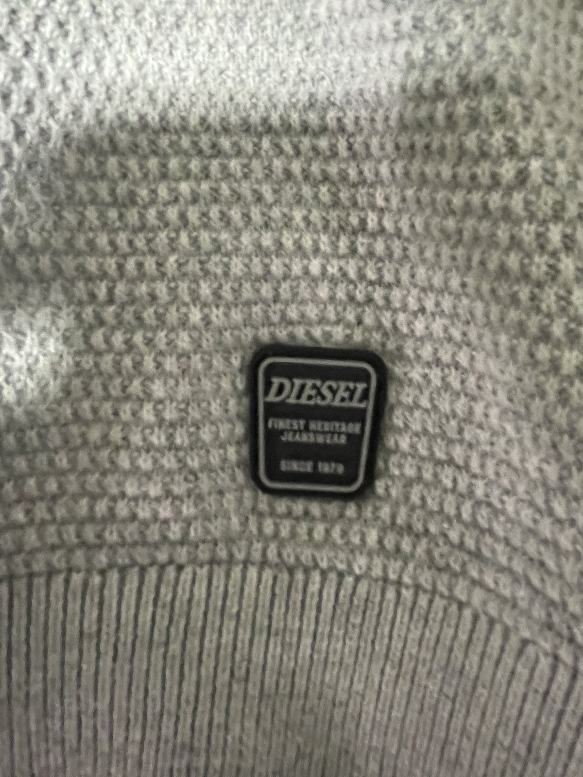 Diesel Diesel gray sweater Size US M / EU 48-50 / 2 - 2 Thumbnail