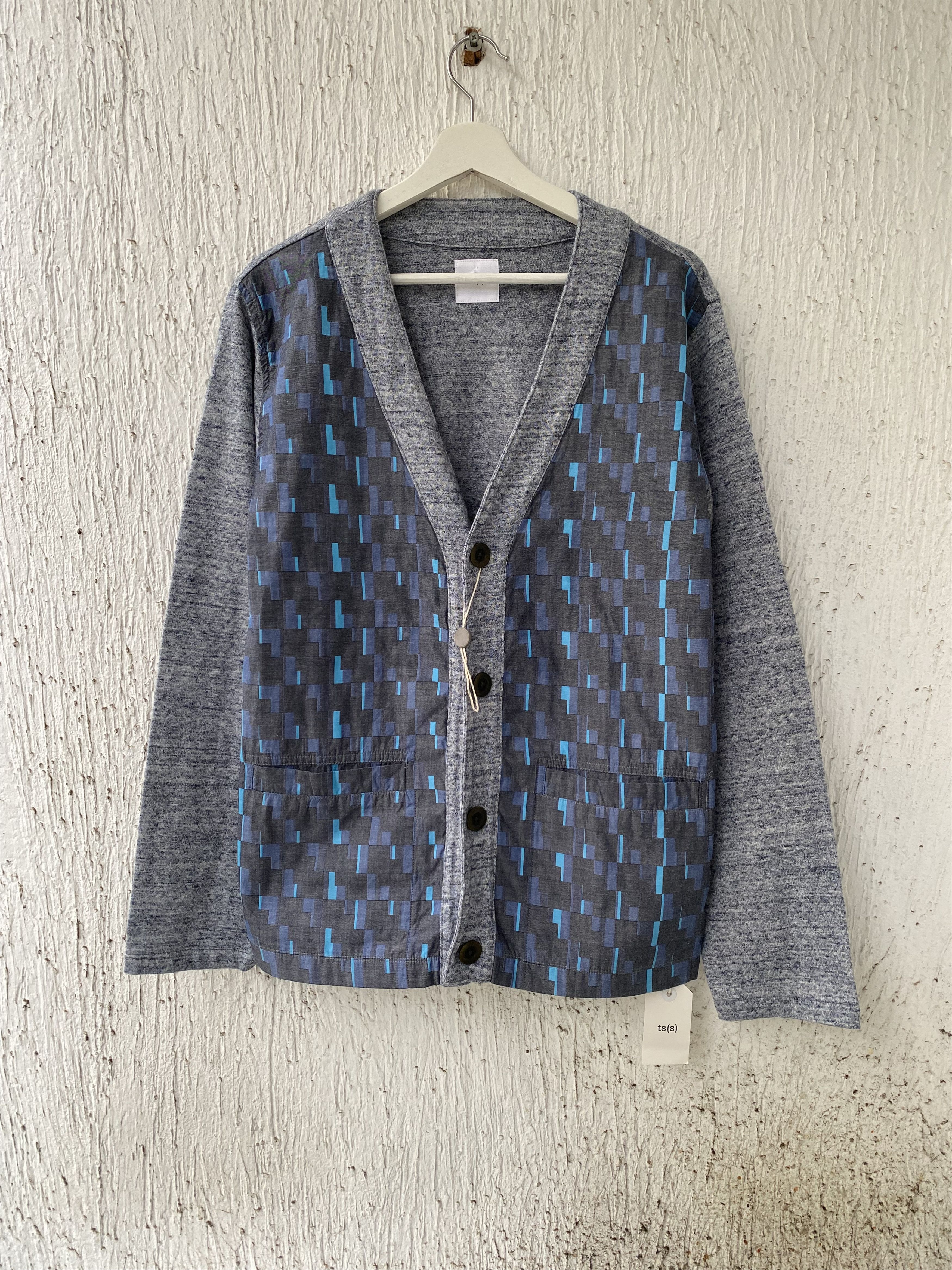 image of Ts S Hybrid Jersey Cardigan, Men's (Size Large)