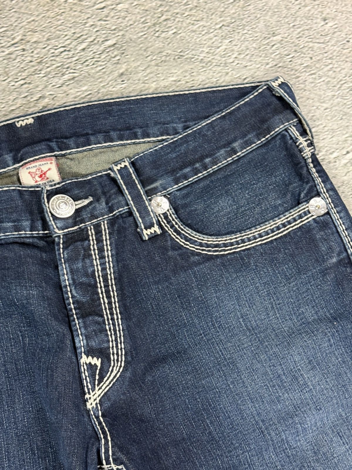 True Religion True Religion jeans vintage Jack denim pants thick stitching Size US 38 / EU 54 - 10 Thumbnail
