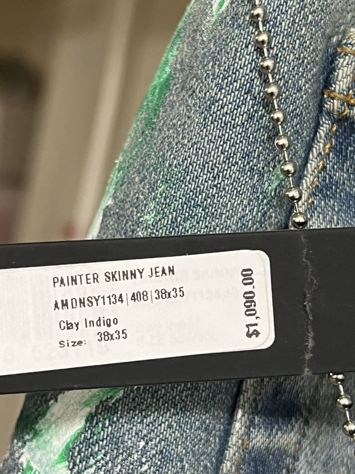 Amiri Amiri Painter Skinny Jeans Sz 38 Size US 38 / EU 54 - 8 Thumbnail