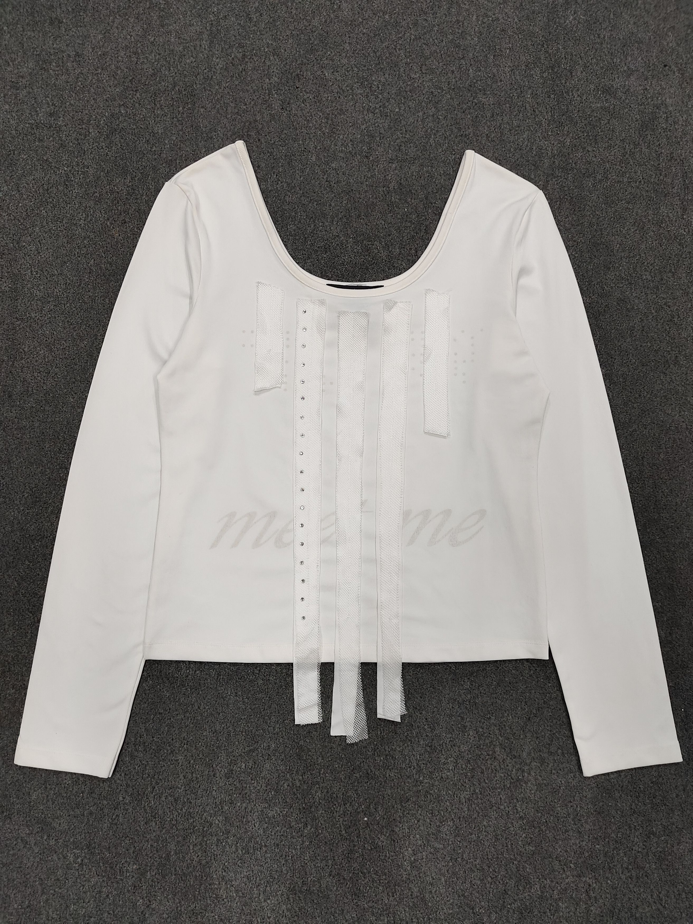 Marithe + Francois Girbaud 90s Marithe Francois Girbaud❤️‍🔥Striped Y2K Style Top Size XL / US 12-14 / IT 48-50 - 6 Thumbnail